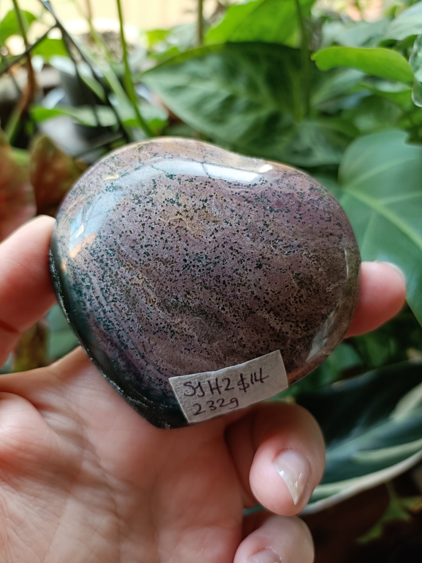 Ocean Jasper Heart - 232g