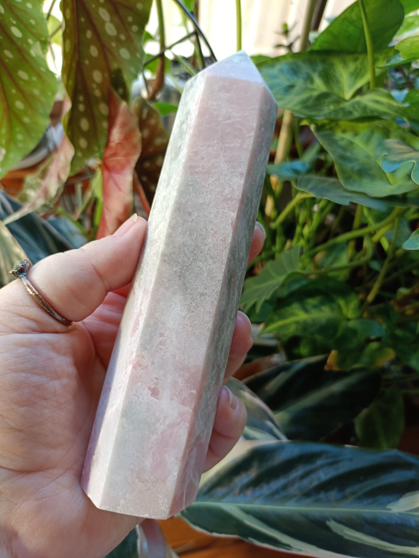Pink Opal Tower - 409g