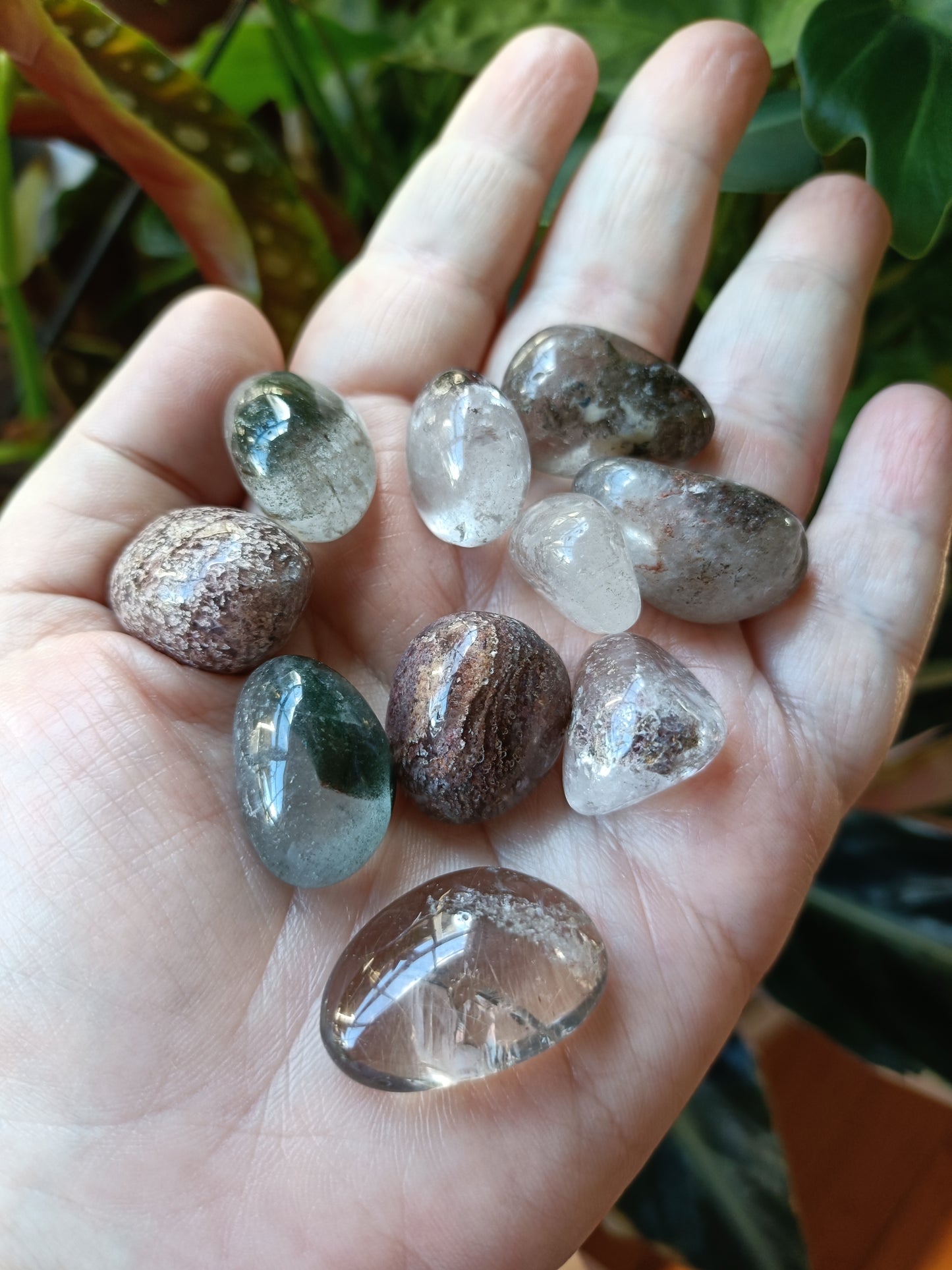 Garden Quartz SMALL Tumbles - 50g