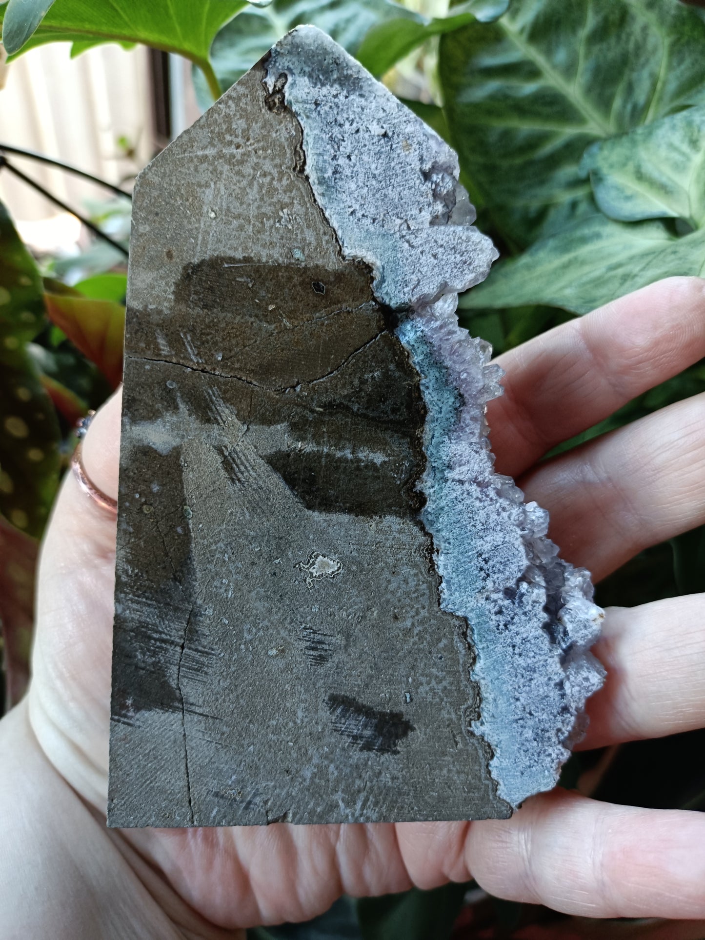Raw Cut Amethyst Tower - 310g