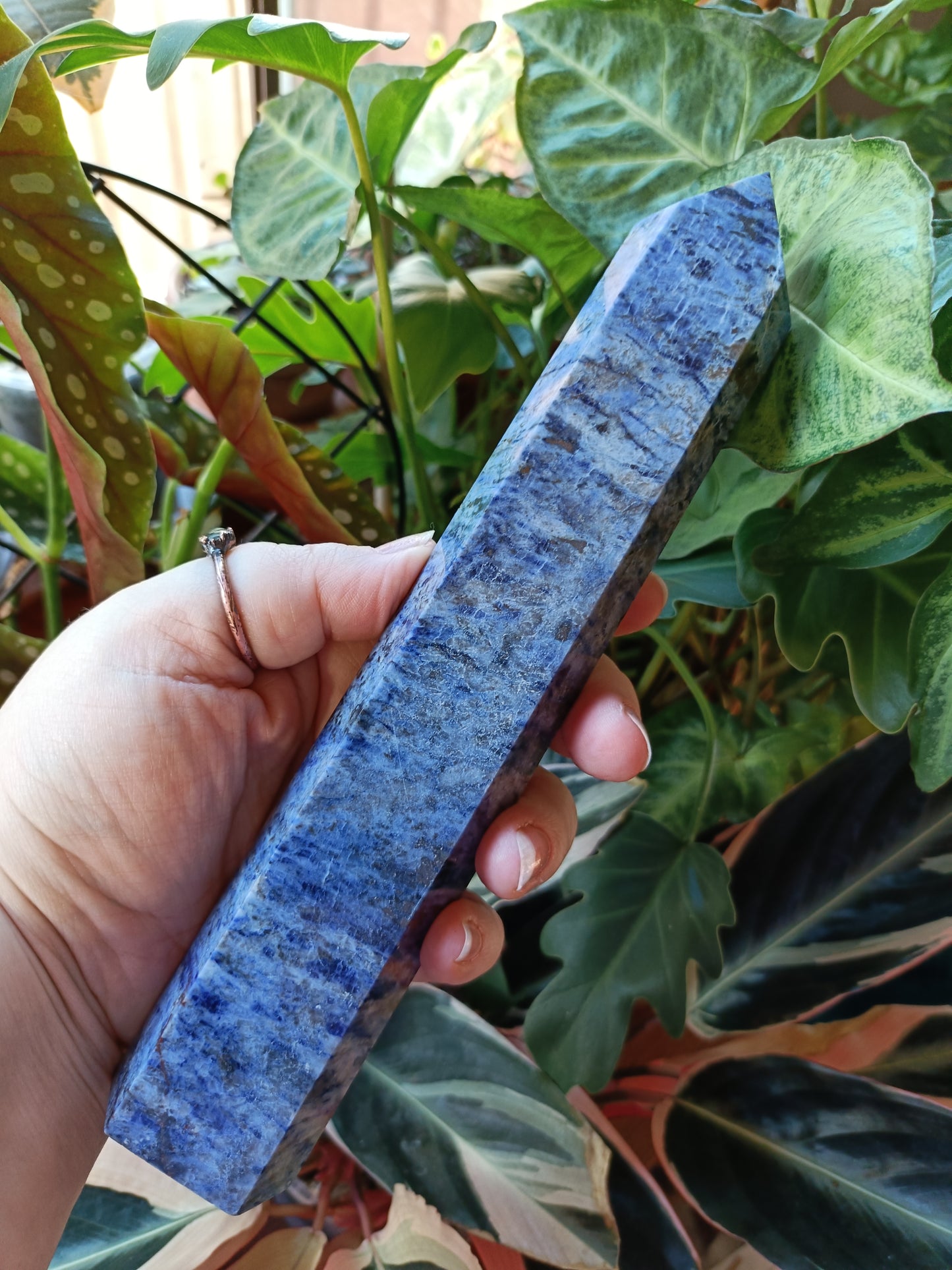 'Denim' Sodalite Tower - 550g
