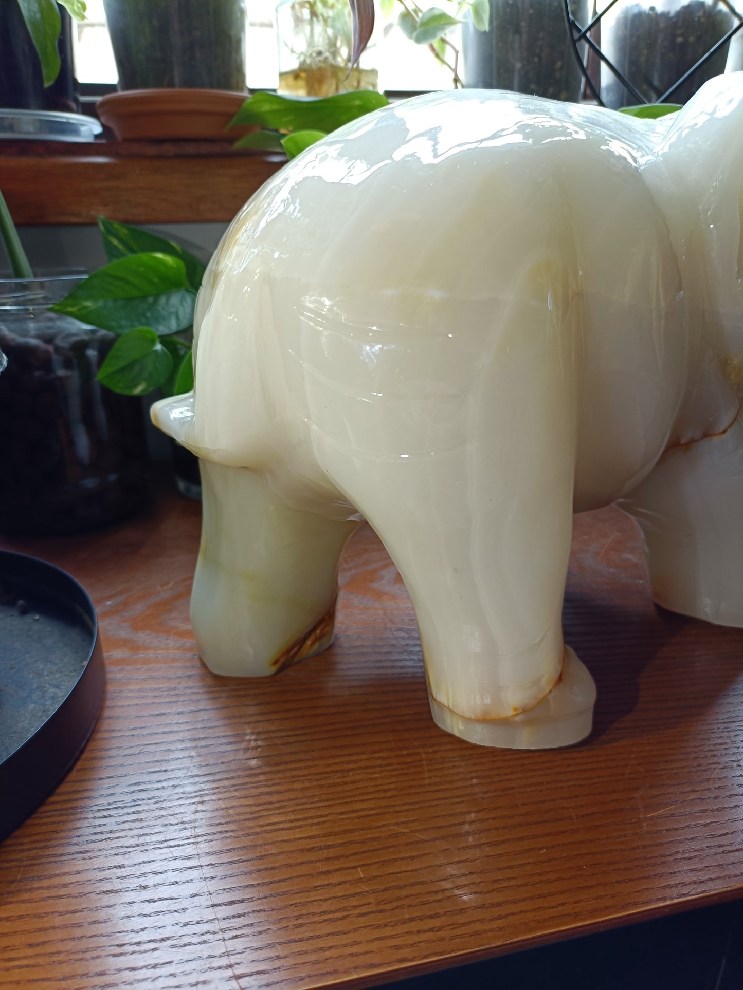 Banded Calcite Elephant - 12.6kg