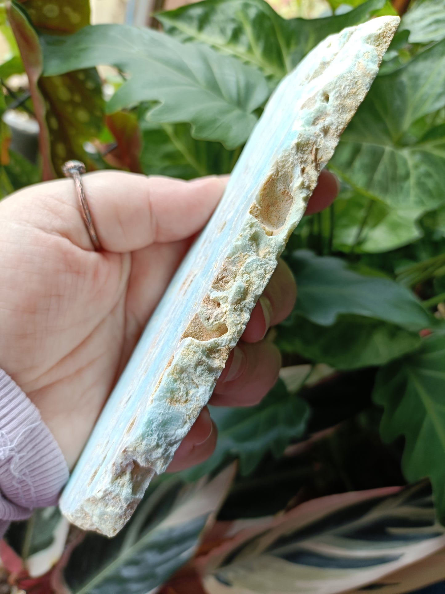 Blue Aragonite Slab - 227g