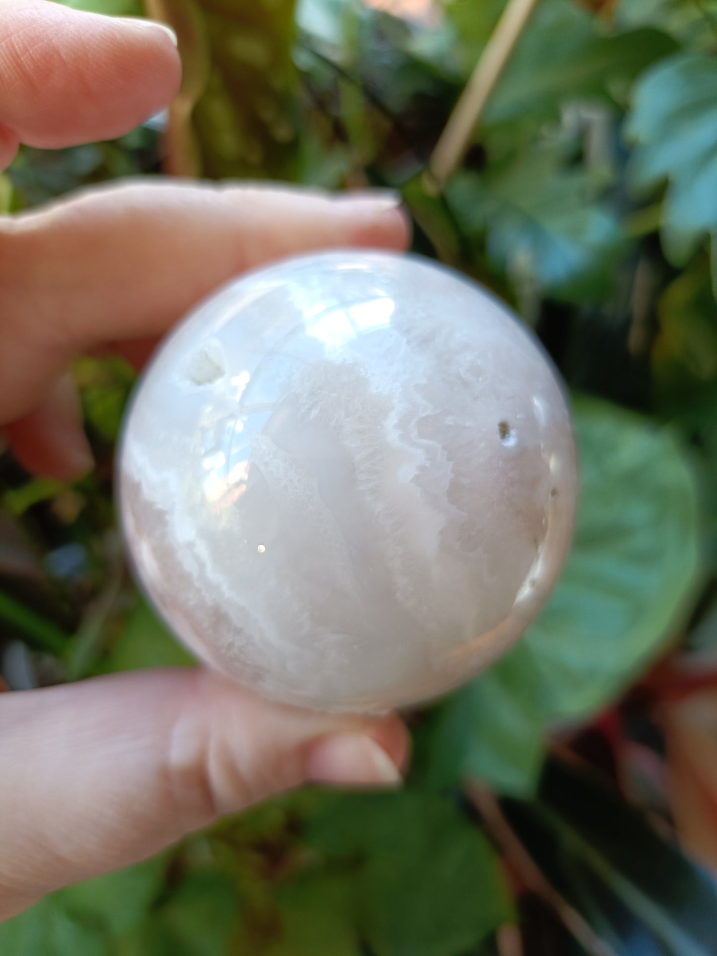 Pink Amethyst Sphere - 262g
