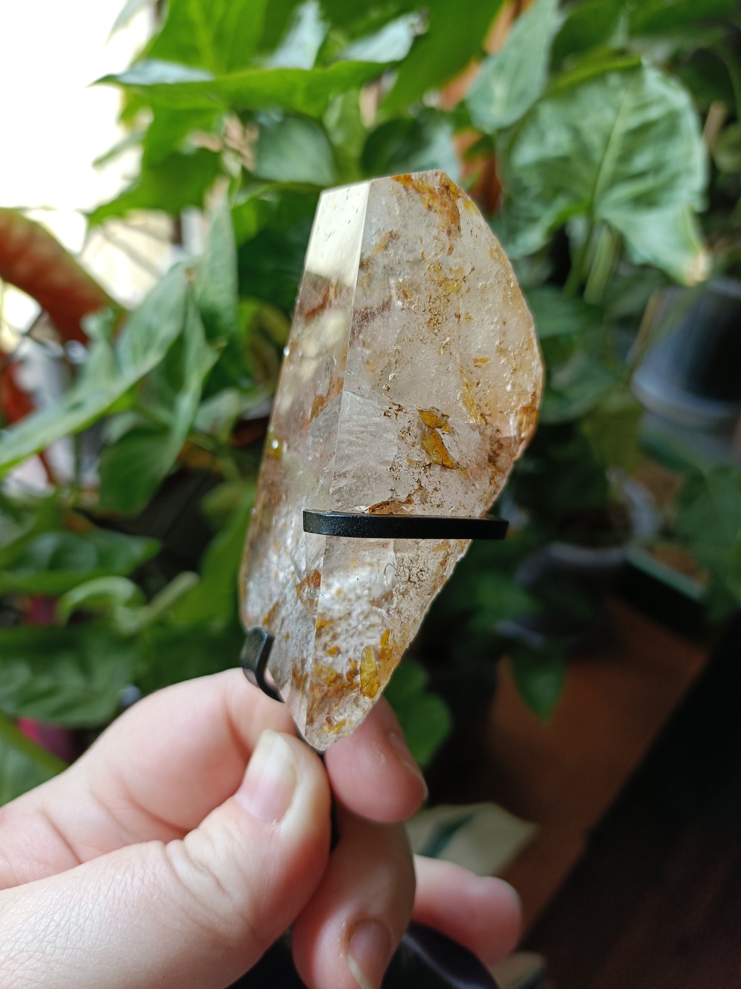 Golden Healer Face Polished Raw Specimen - 195g