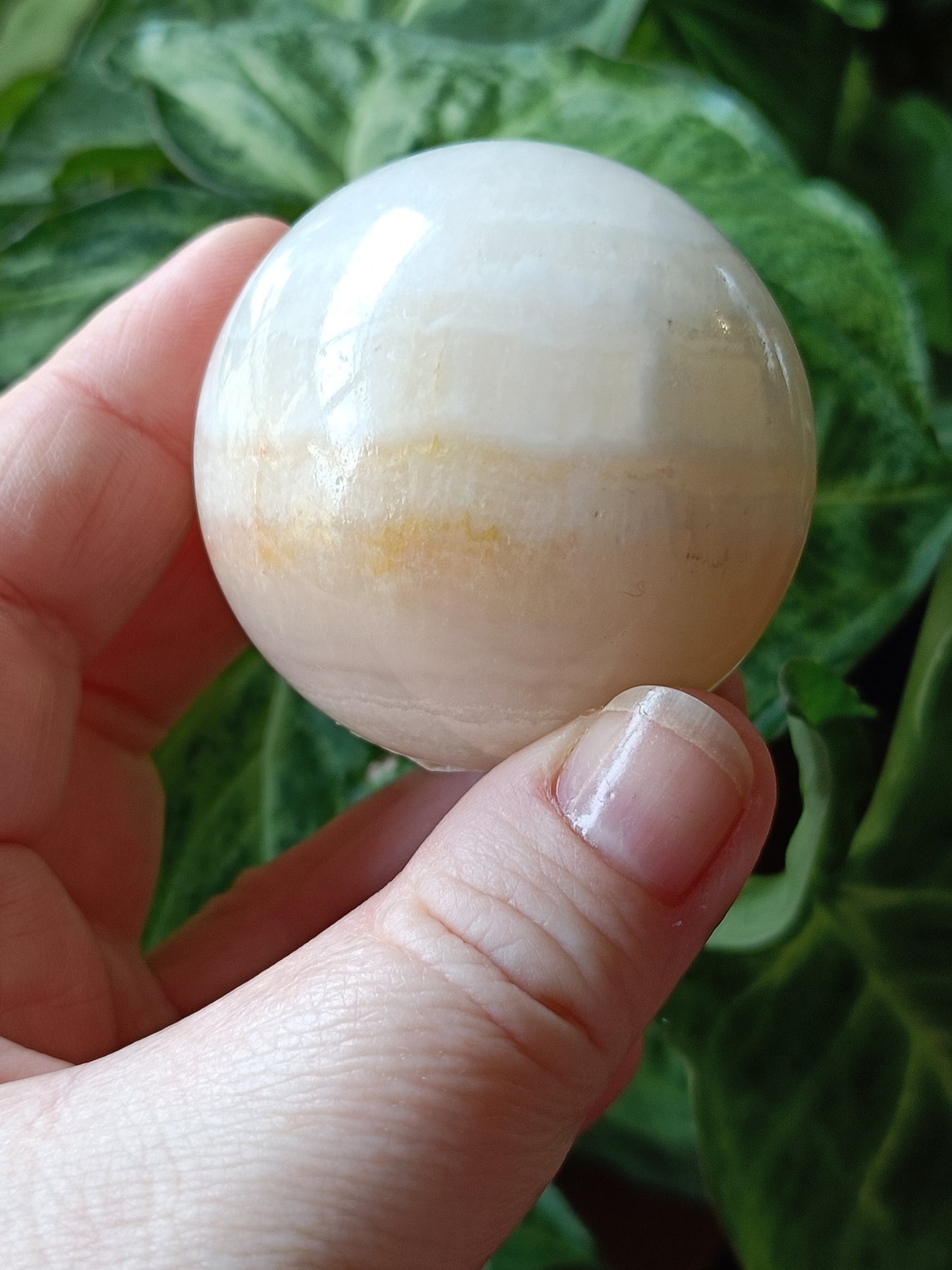 Banded Calcite Sphere - 165g