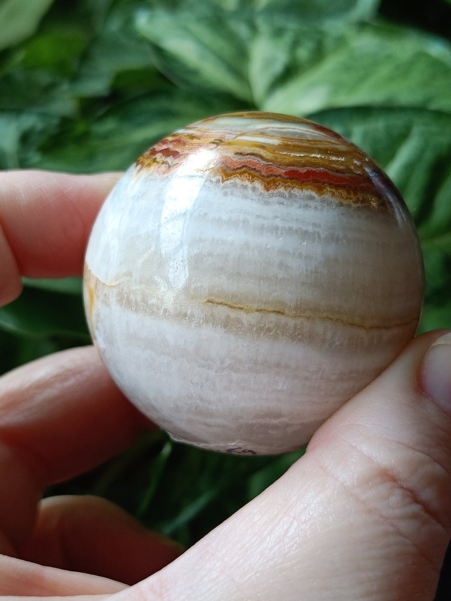 Banded Calcite Sphere - 165g