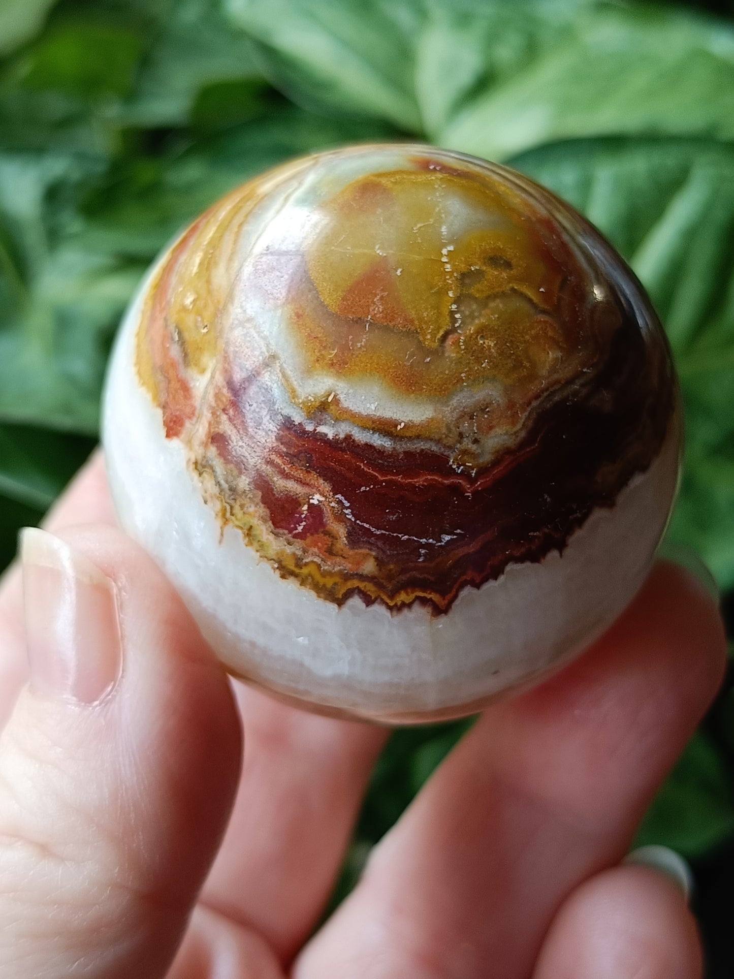 Banded Calcite Sphere - 165g