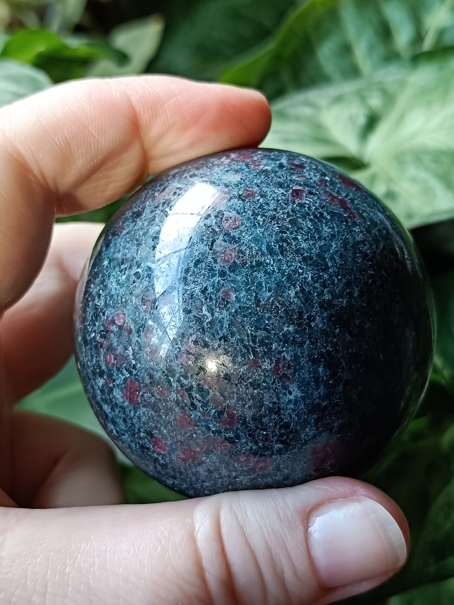 Ruby Kyanite Sphere - 368g