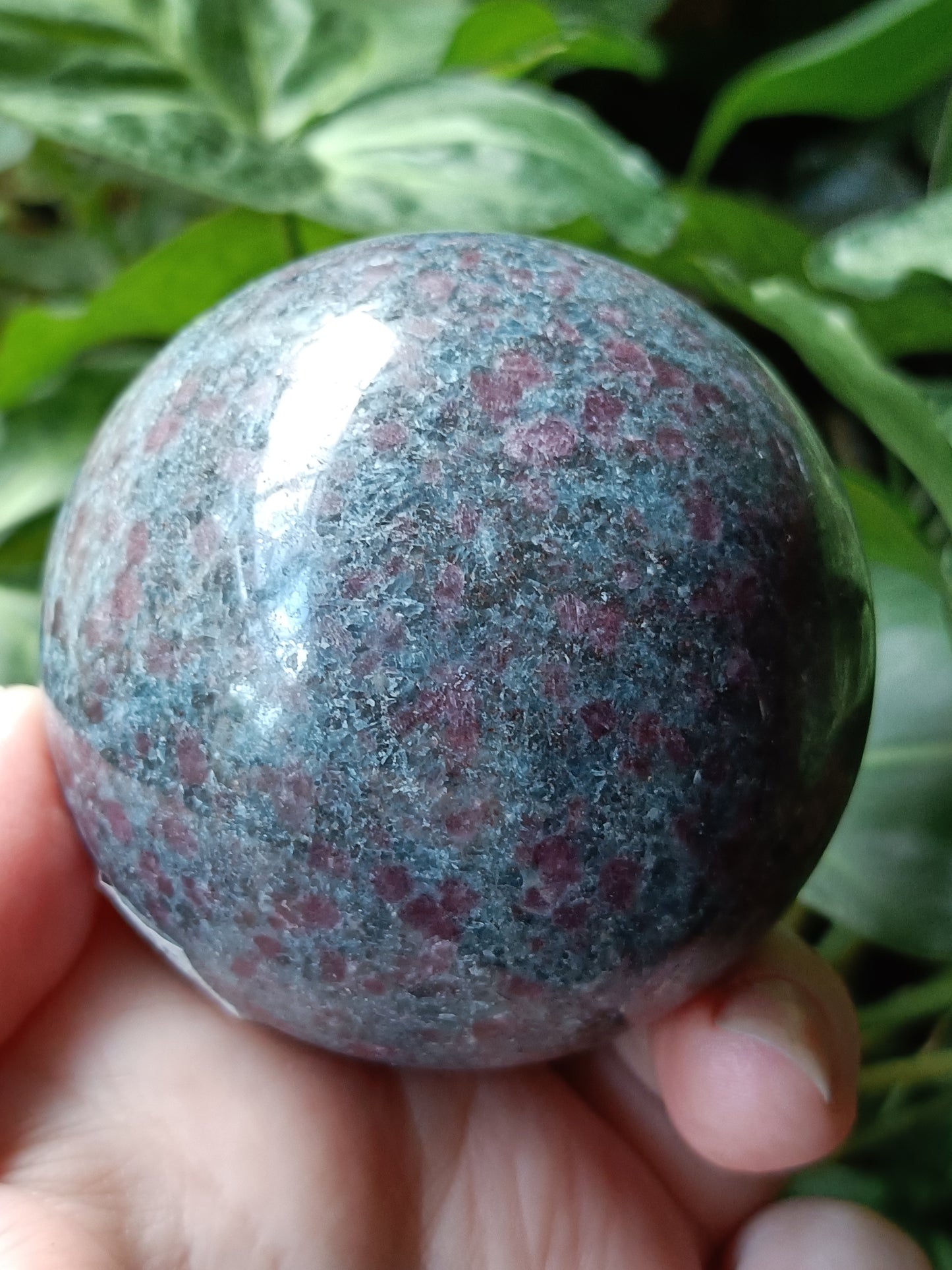 Ruby Kyanite Sphere - 555g