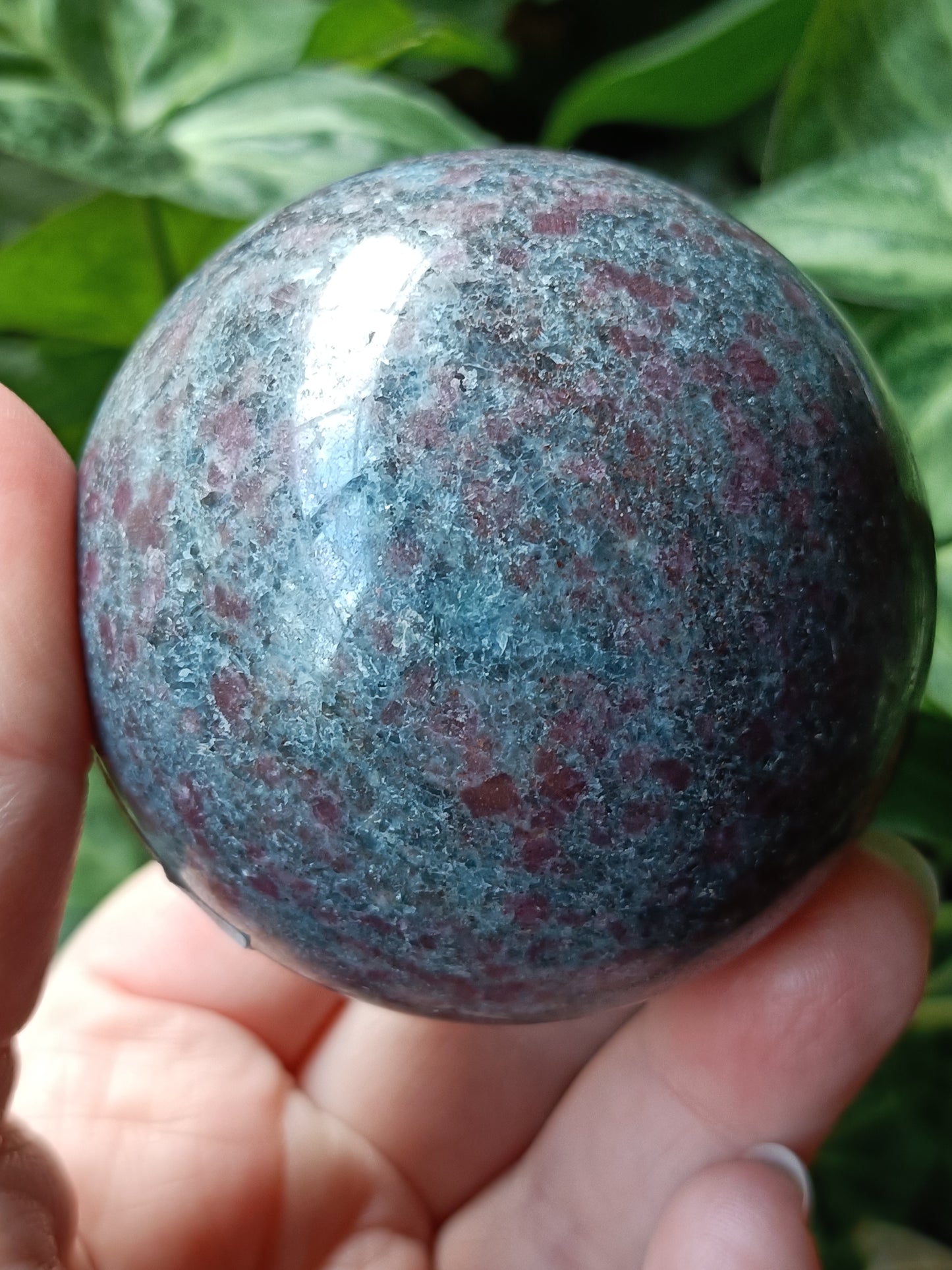Ruby Kyanite Sphere - 555g