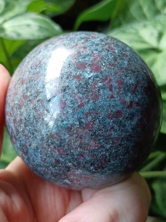 Ruby Kyanite Sphere - 555g