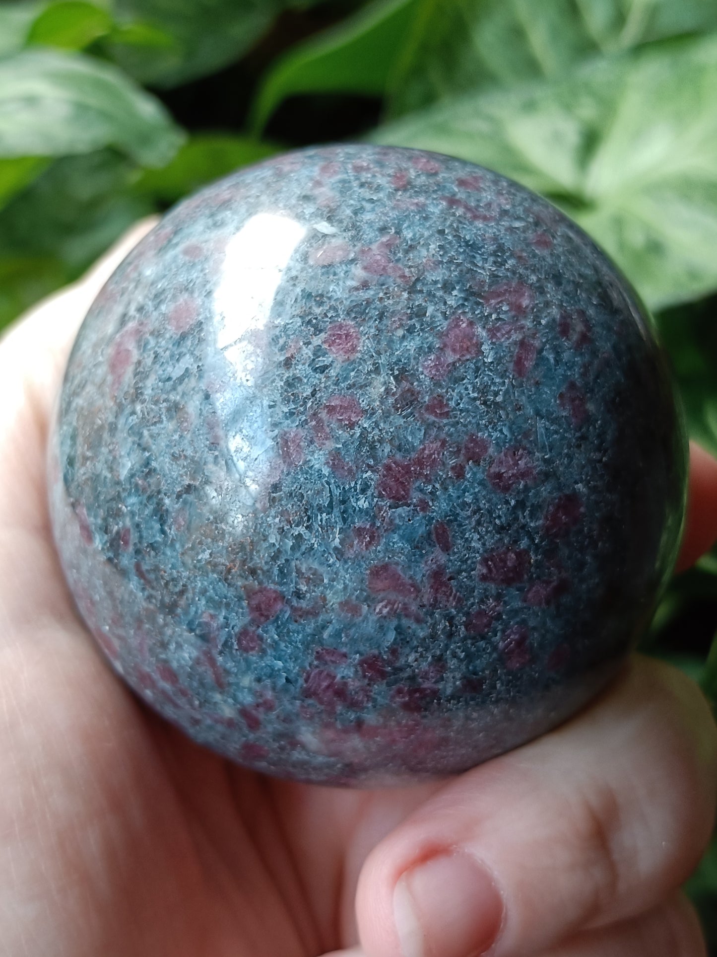 Ruby Kyanite Sphere - 555g