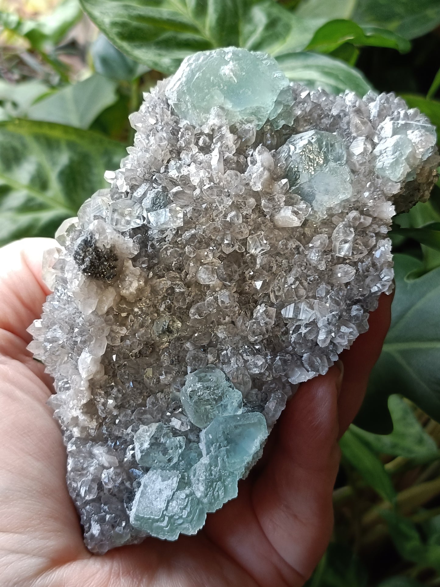 Xiang Hualing Fluorite Specimen - 642g