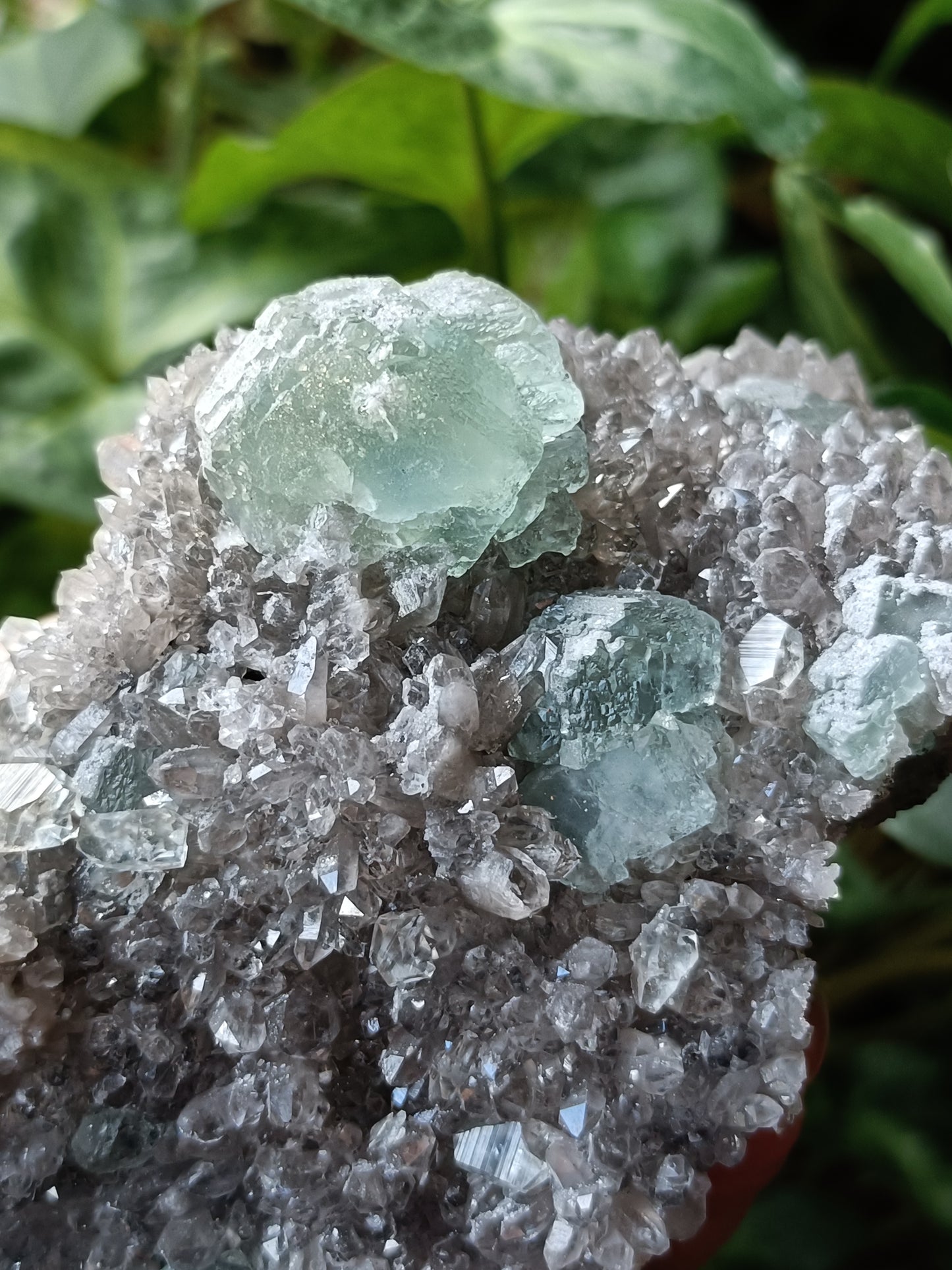 Xiang Hualing Fluorite Specimen - 642g