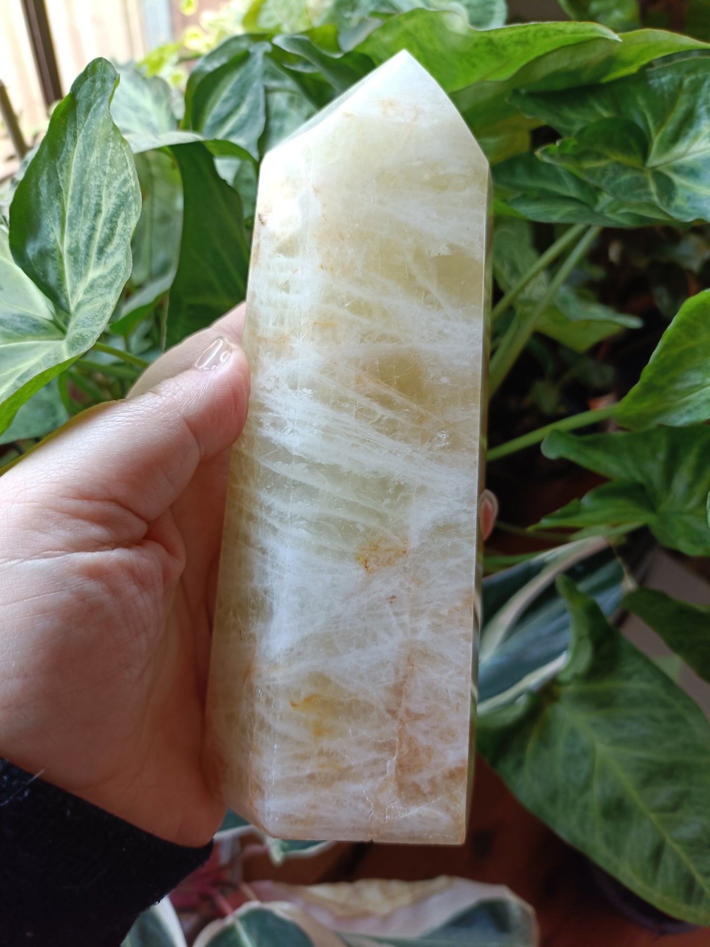 Lemon 'Citrine' Quartz Tower - 1073g