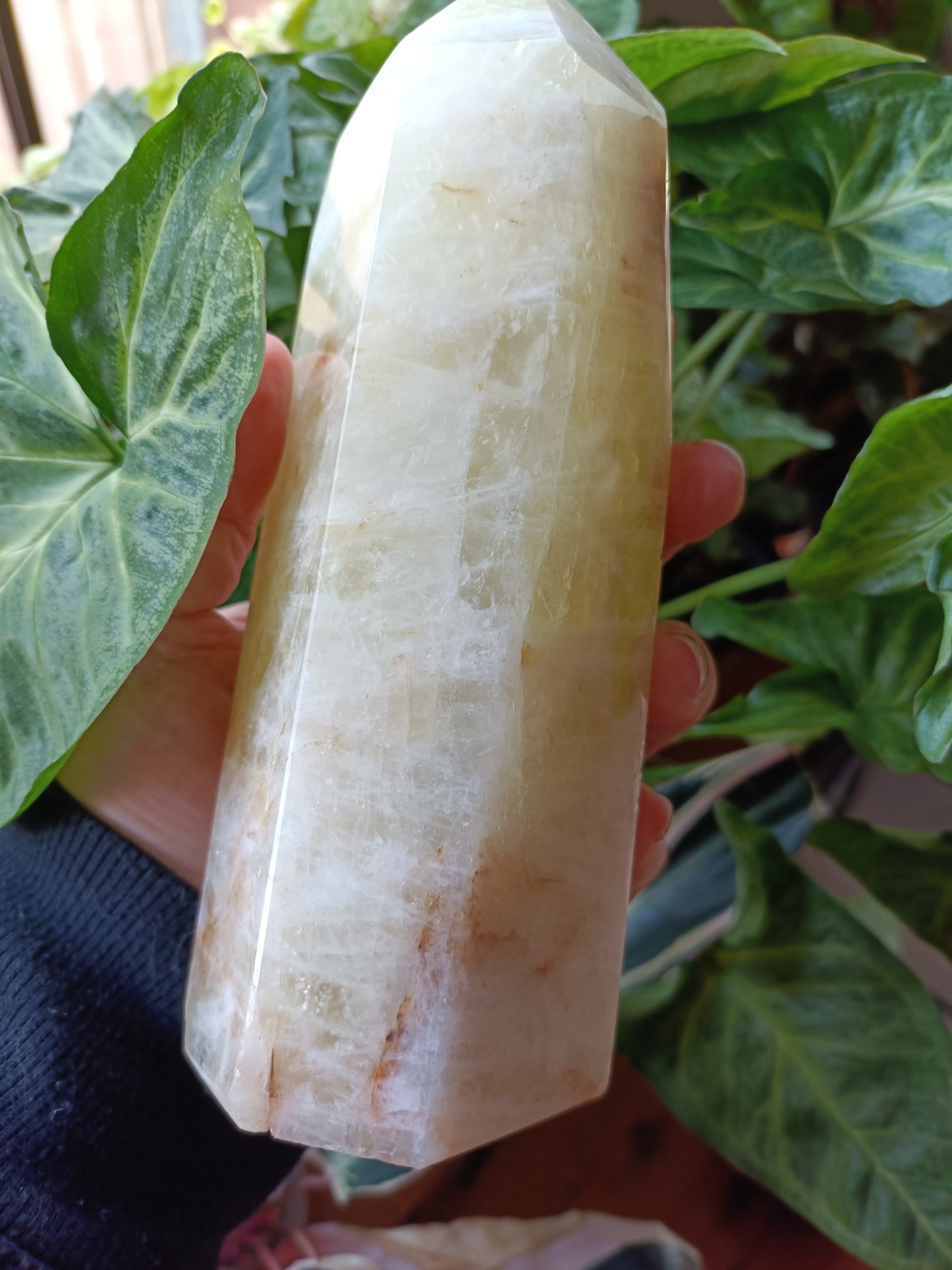 Lemon 'Citrine' Quartz Tower - 1073g