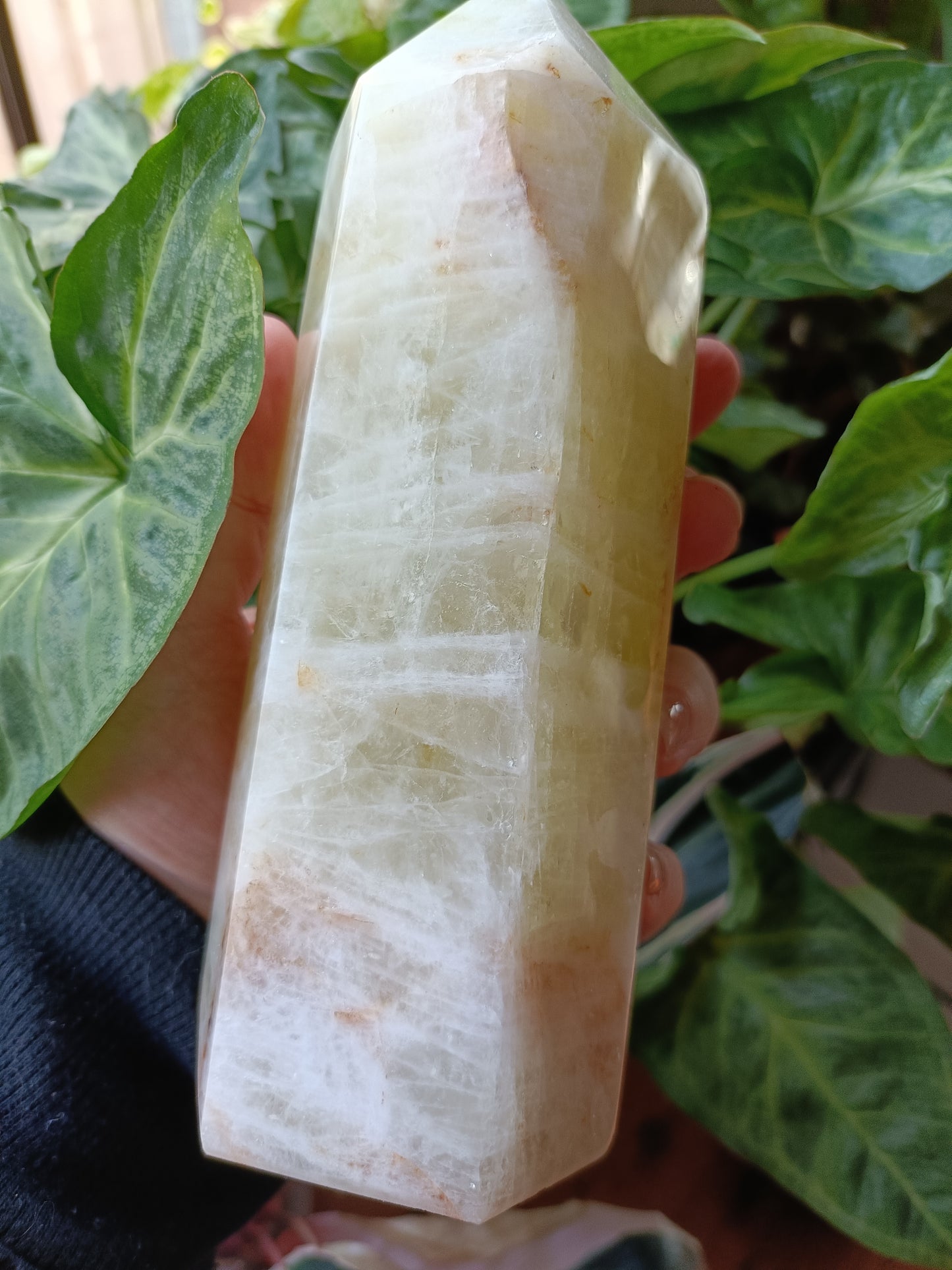 Lemon 'Citrine' Quartz Tower - 1073g