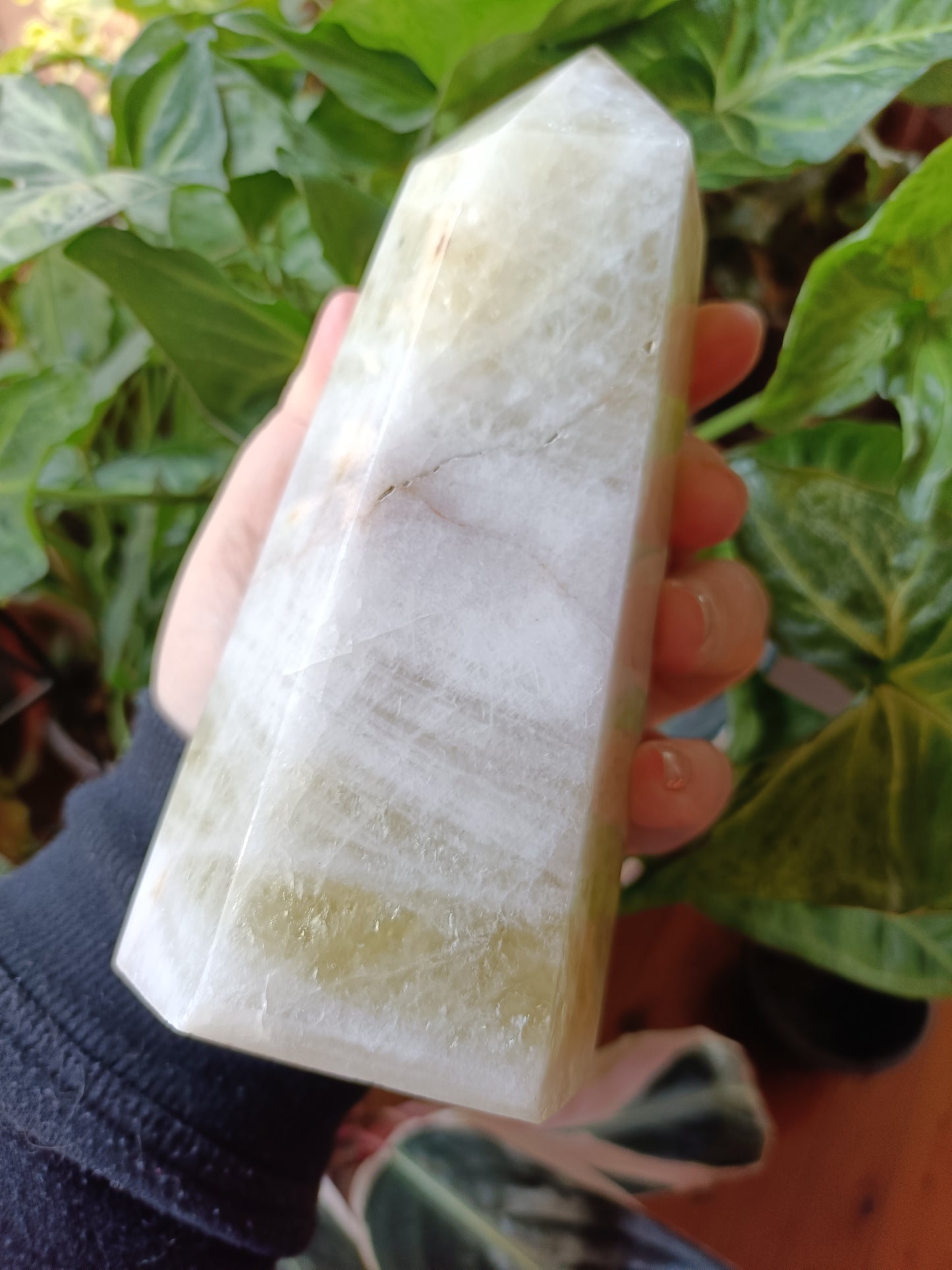 Lemon 'Citrine' Quartz Tower - 1189g