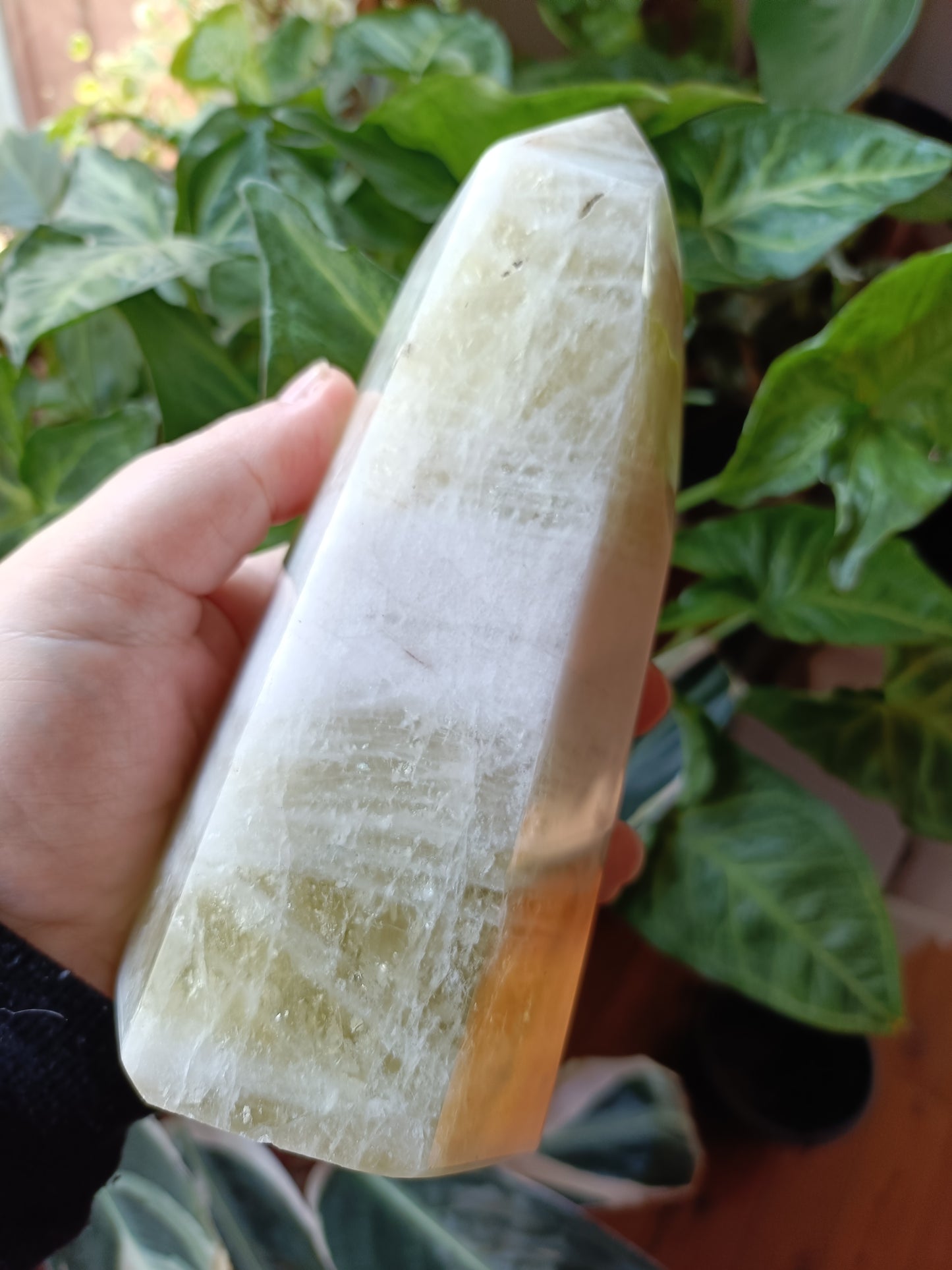 Lemon 'Citrine' Quartz Tower - 1189g
