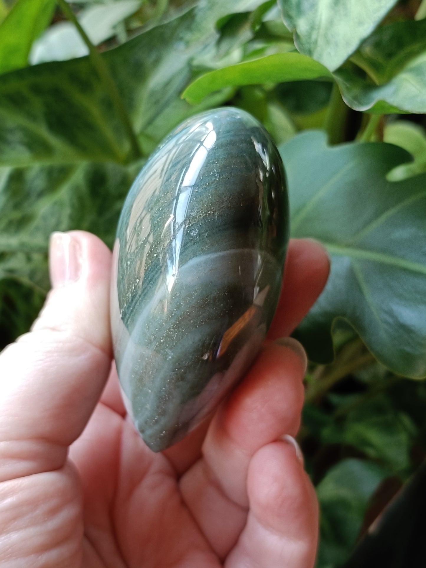 Ocean Jasper Heart - 248g
