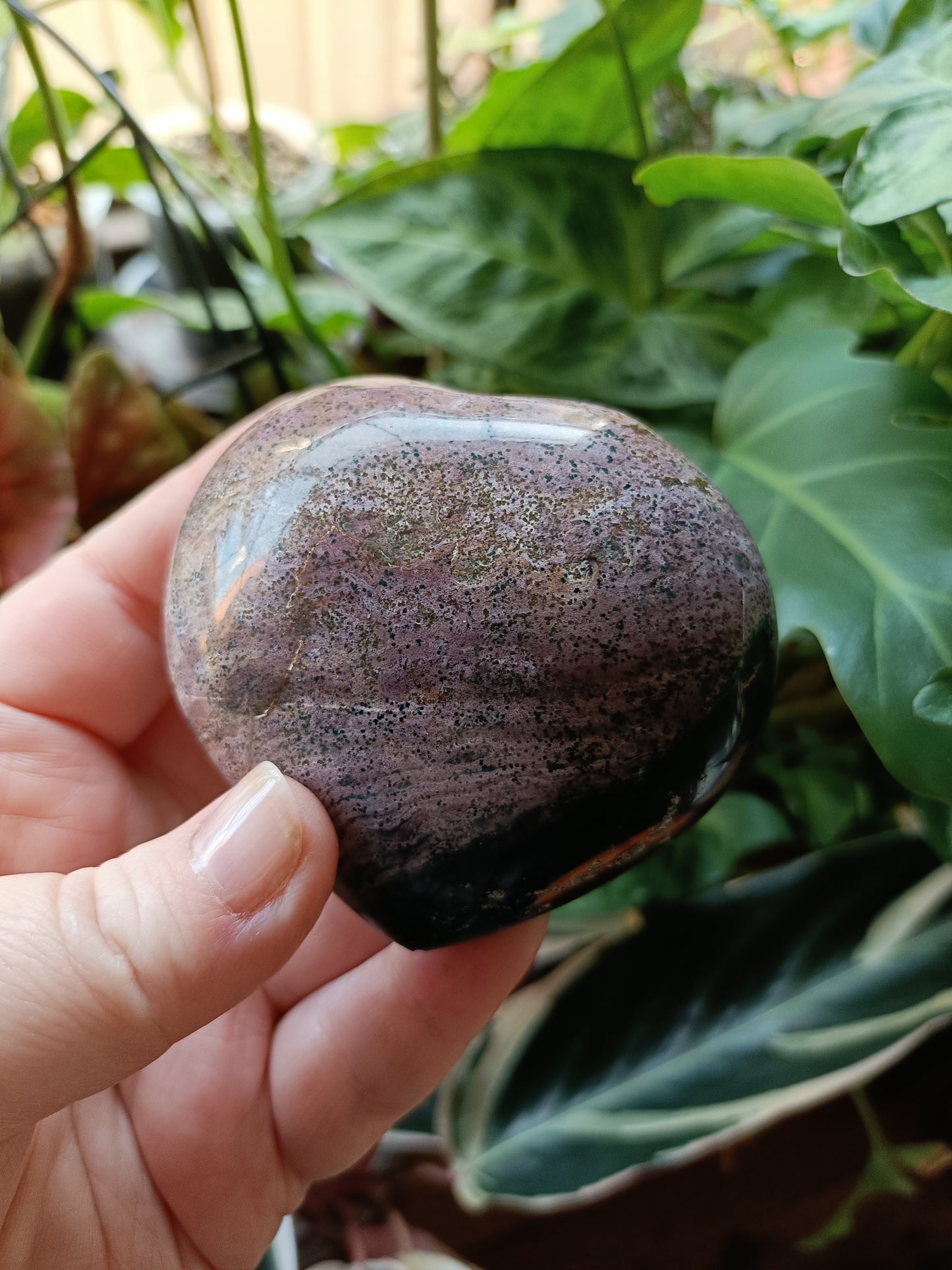 Ocean Jasper Heart - 232g