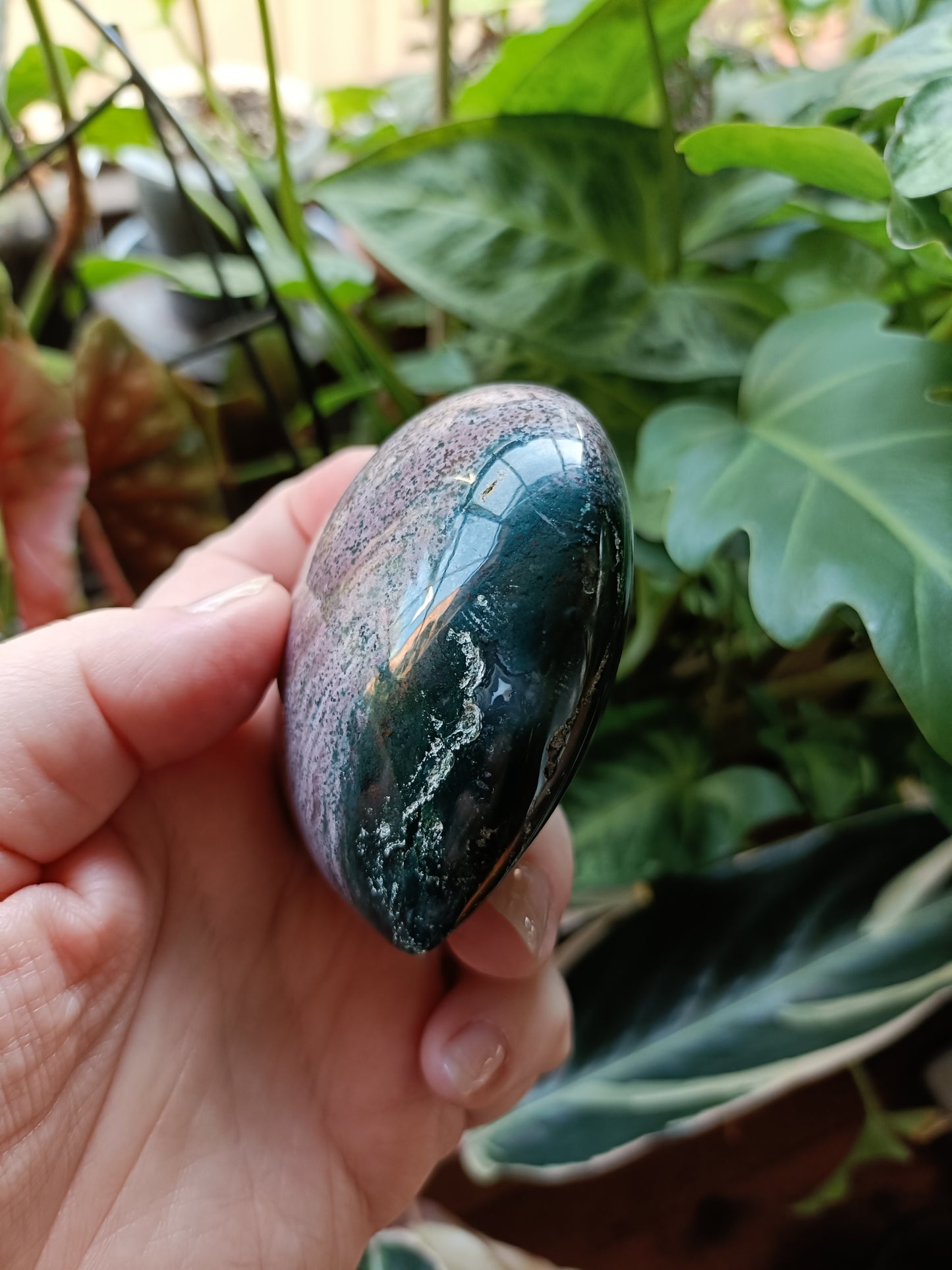 Ocean Jasper Heart - 232g