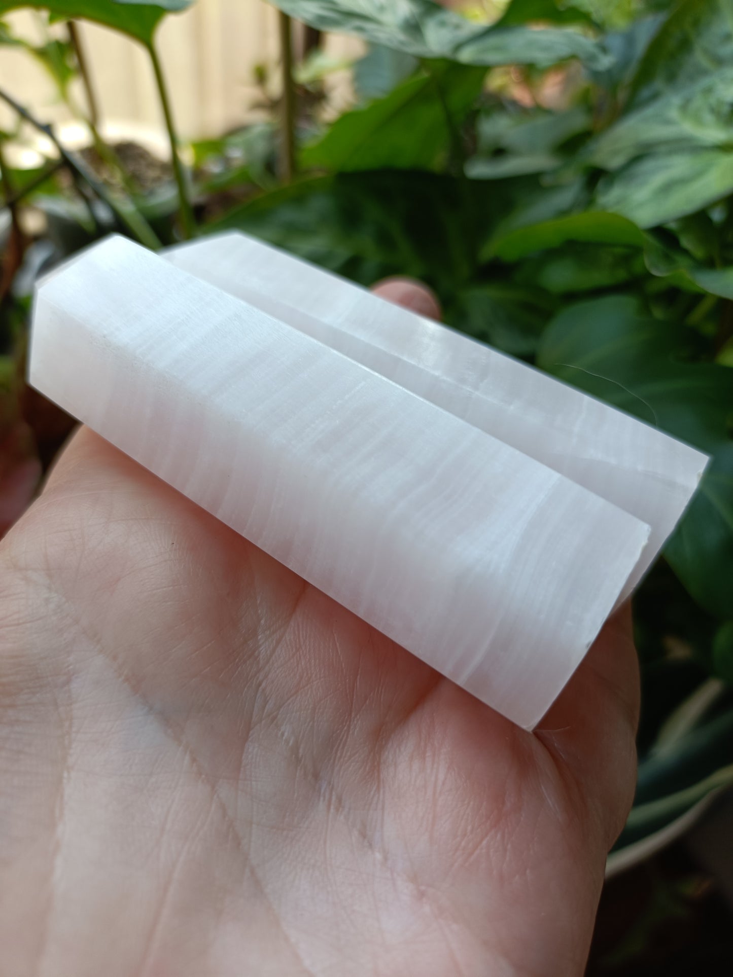 Pink Mangano Calcite Small Towers - 100-110g