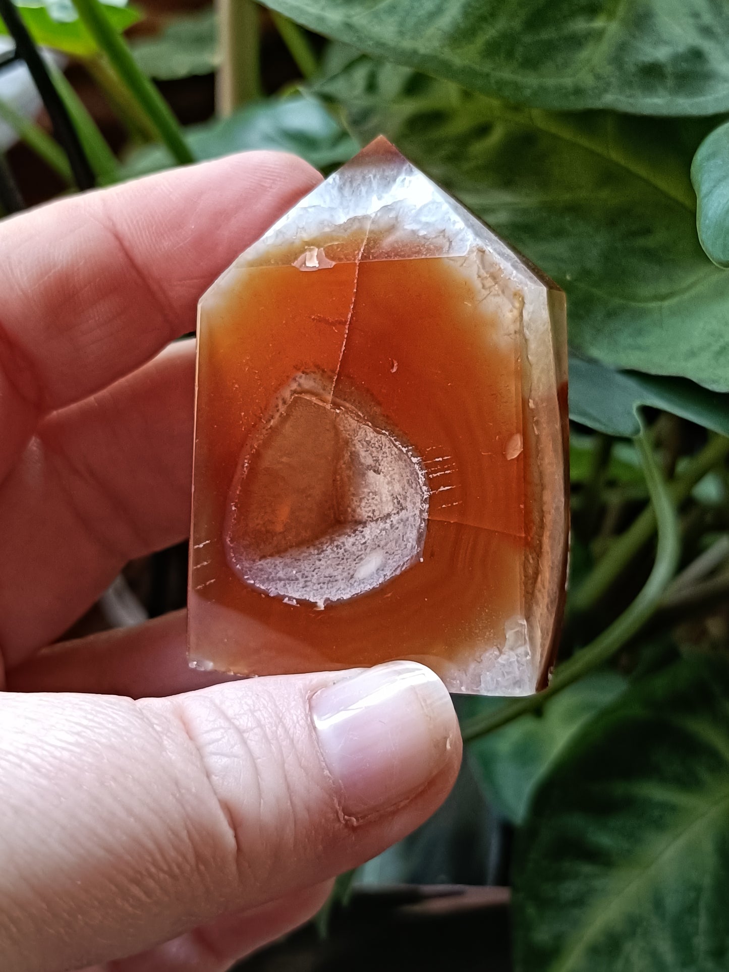 Carnelian Druzy Small Tower - 80g