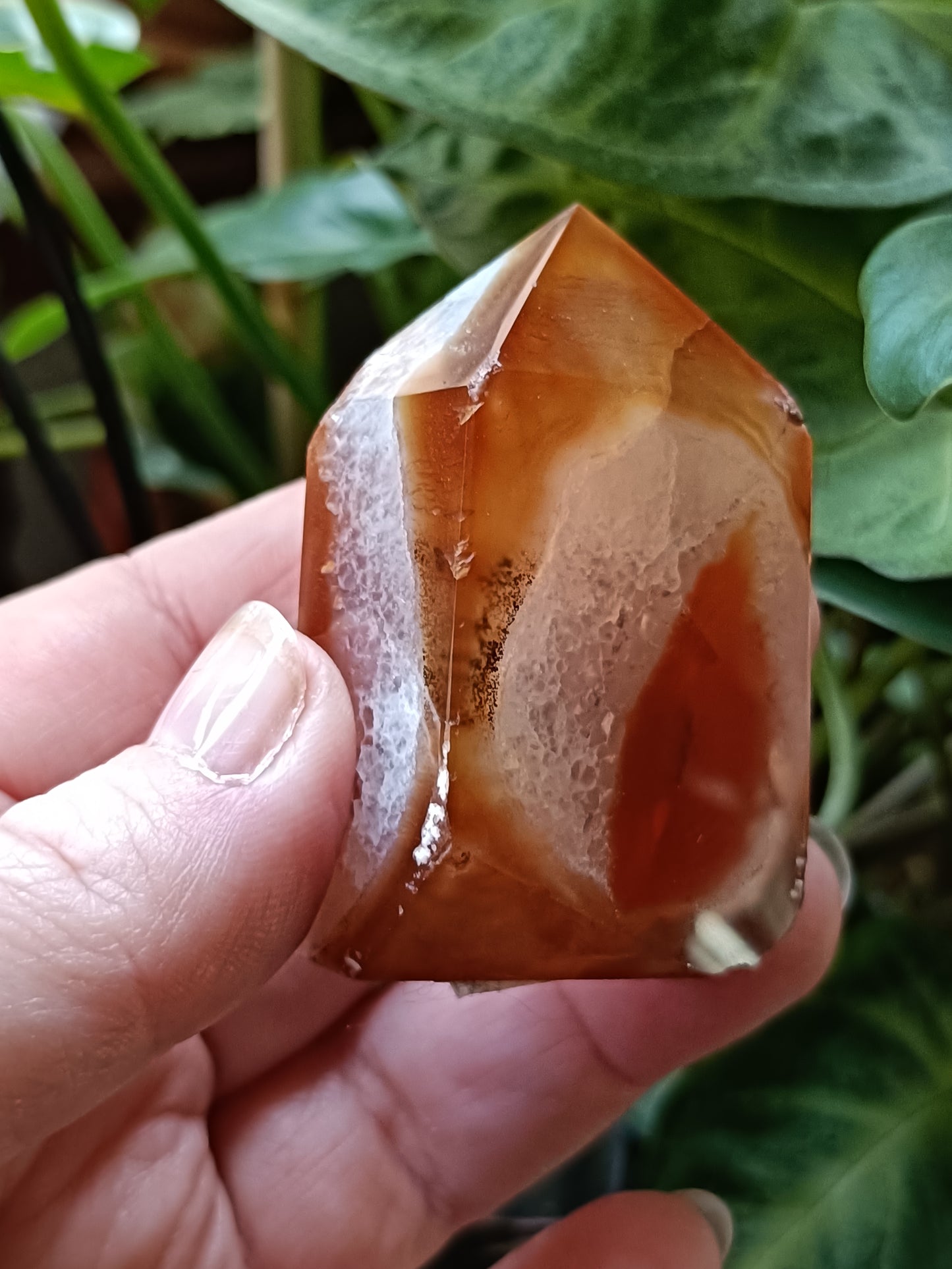 Carnelian Druzy Small Tower - 80g