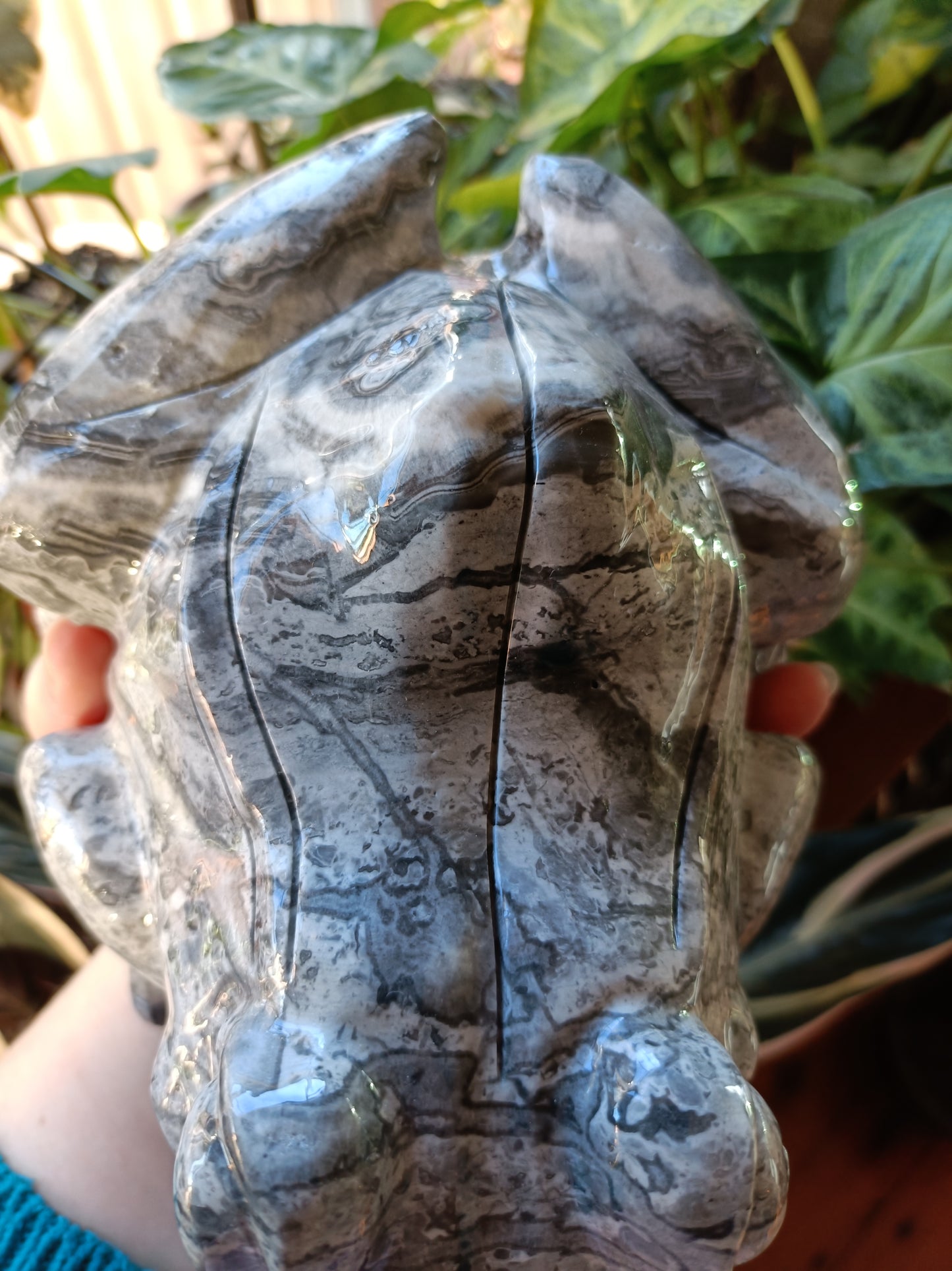Picasso Jade Smiling Frog - 3.46kg