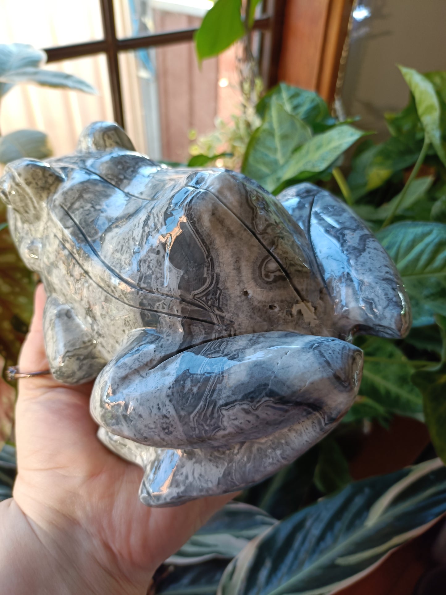 Picasso Jade Smiling Frog - 3.46kg