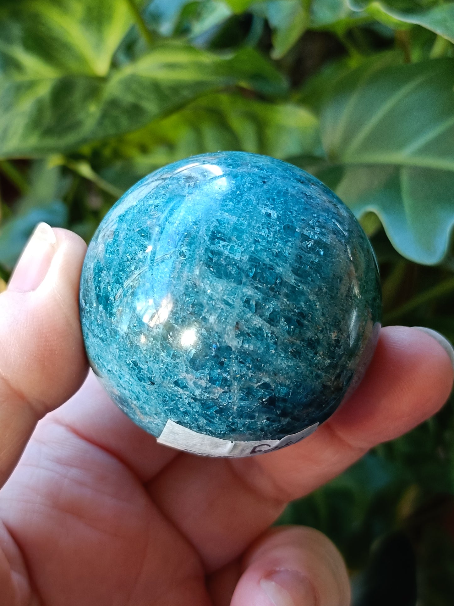 Blue Apatite Sphere - 176g