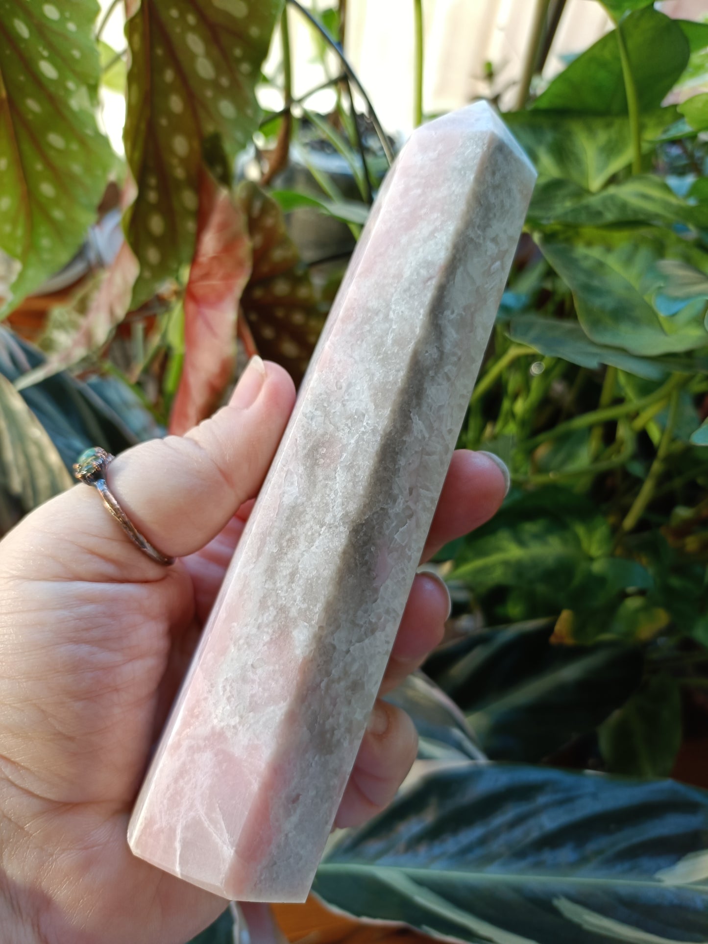 Pink Opal Tower - 409g