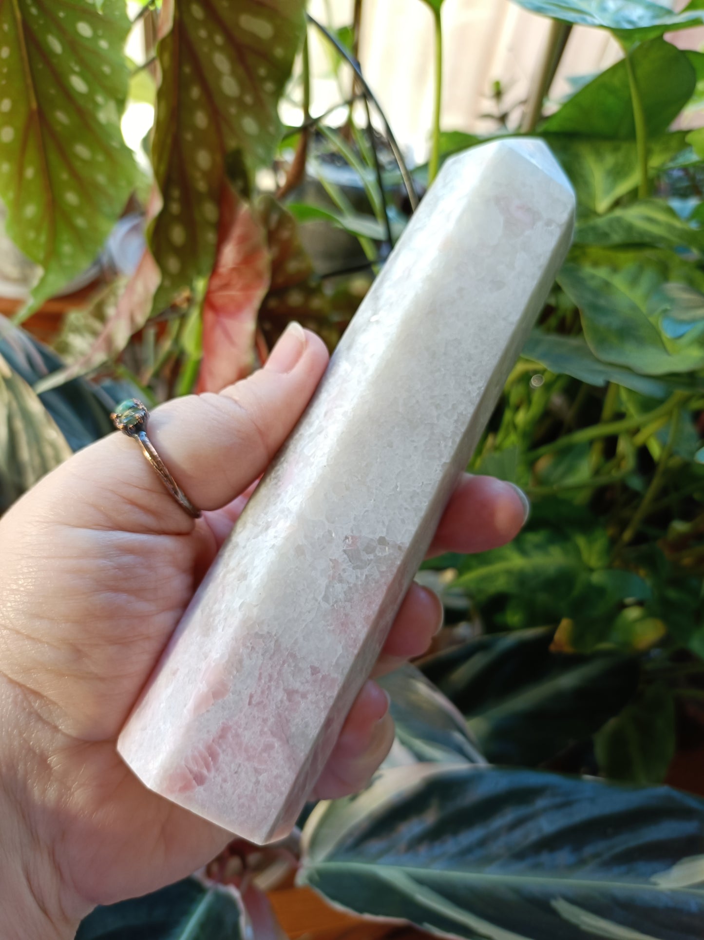Pink Opal Tower - 409g