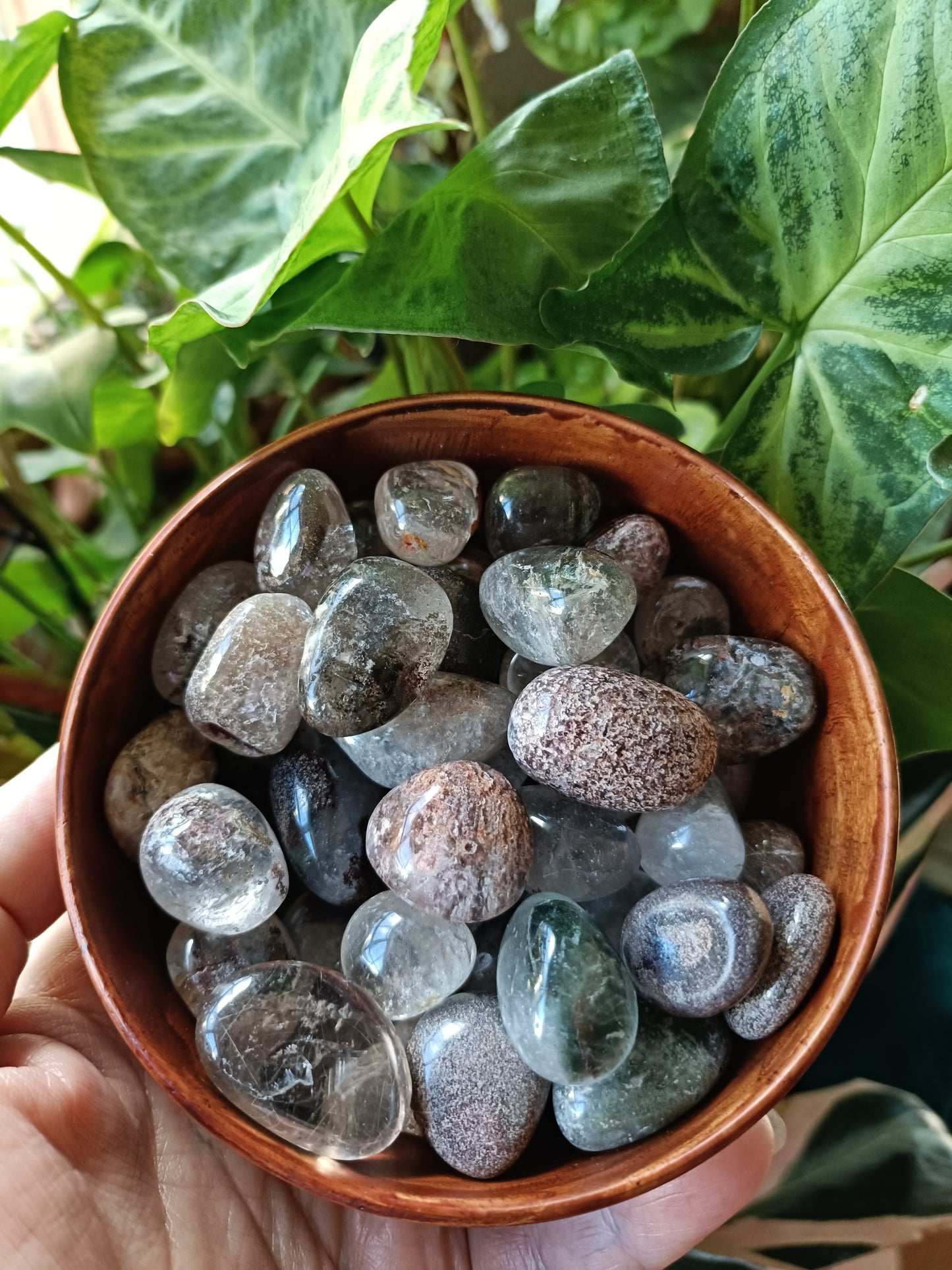 Garden Quartz SMALL Tumbles - 50g