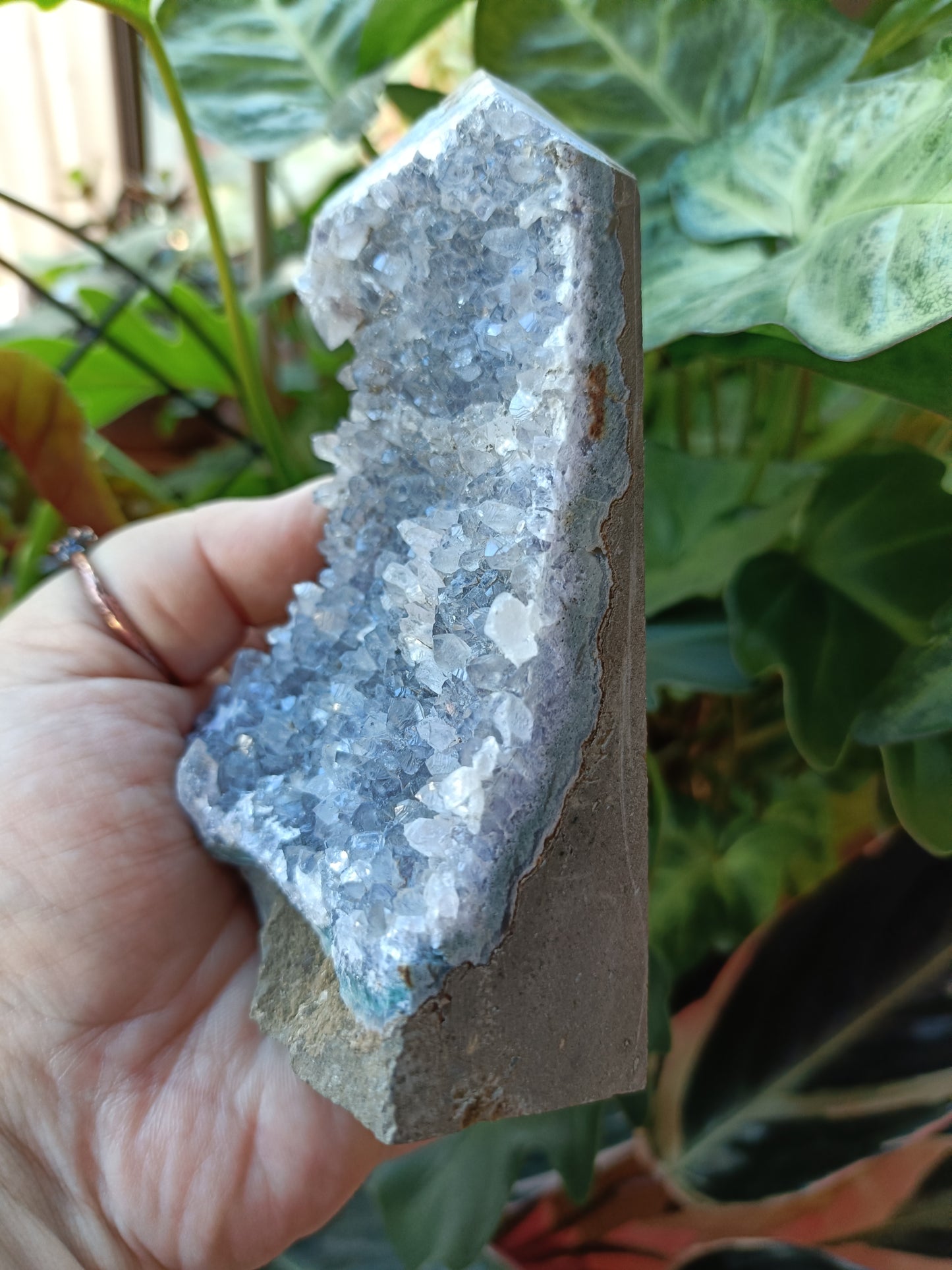 Raw Cut Amethyst Tower - 310g
