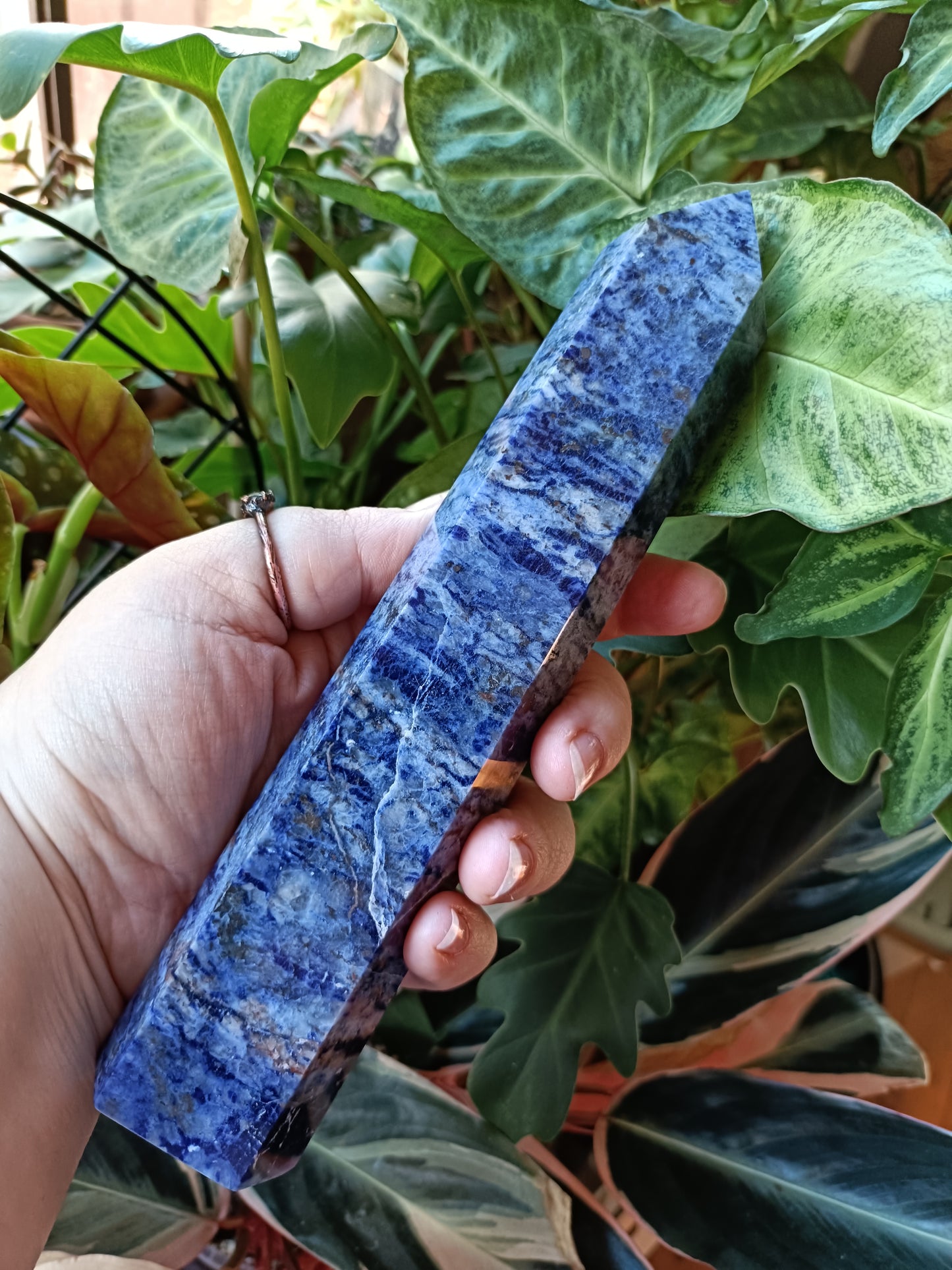 'Denim' Sodalite Tower - 550g