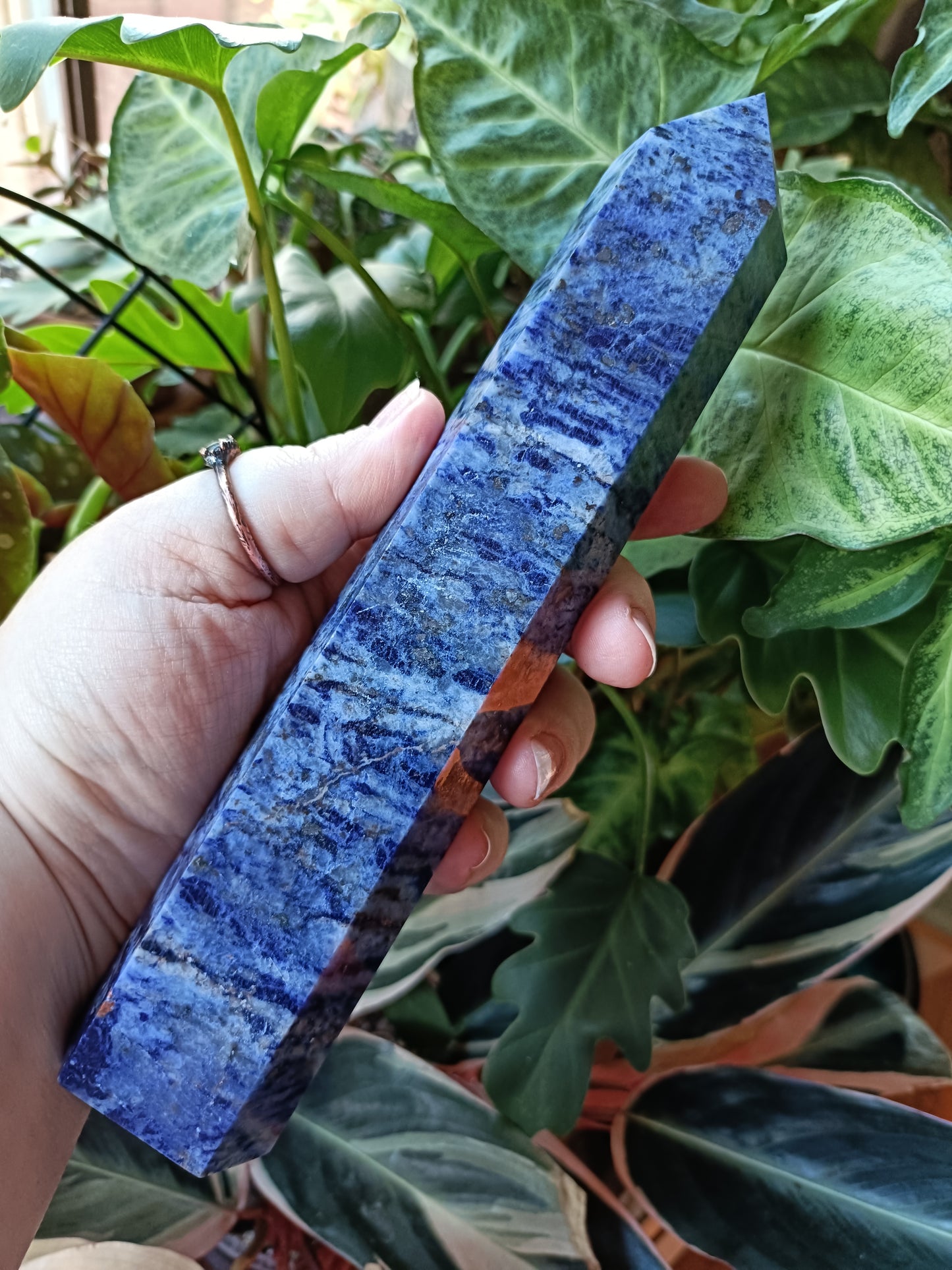 'Denim' Sodalite Tower - 550g