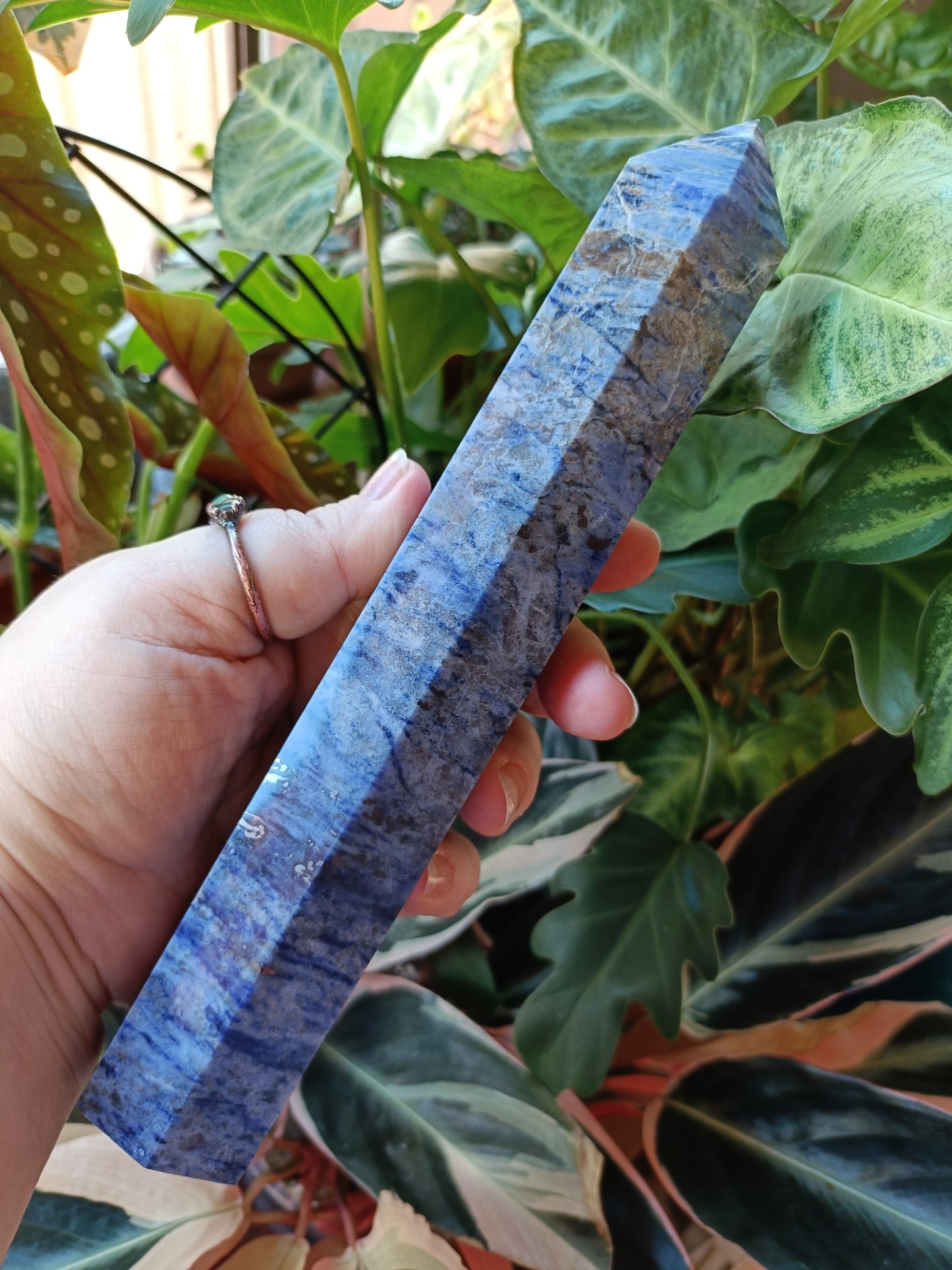 'Denim' Sodalite Tower - 550g