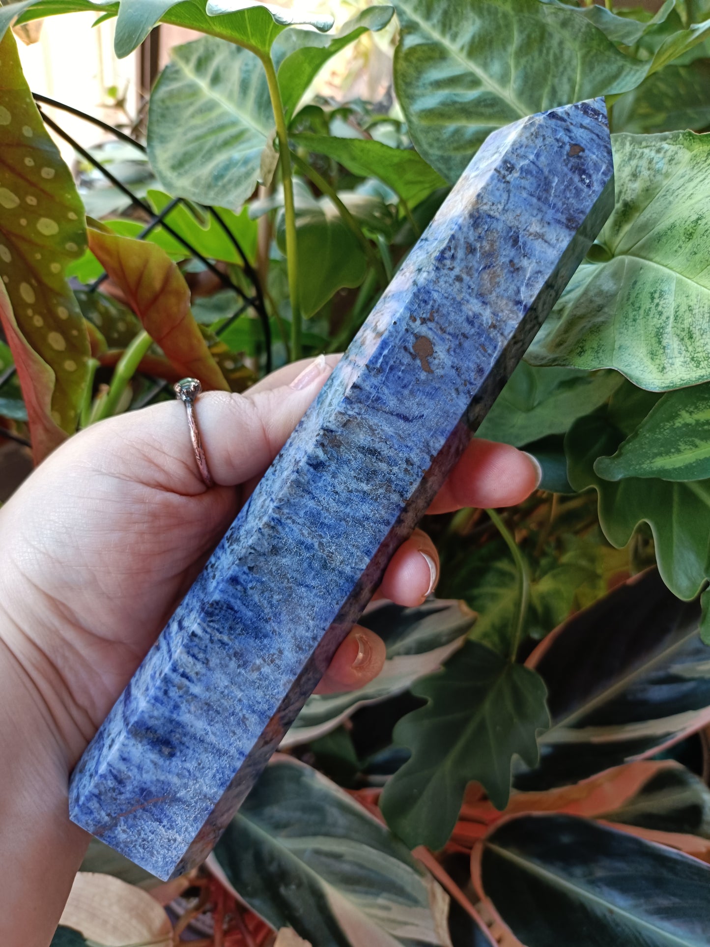 'Denim' Sodalite Tower - 550g