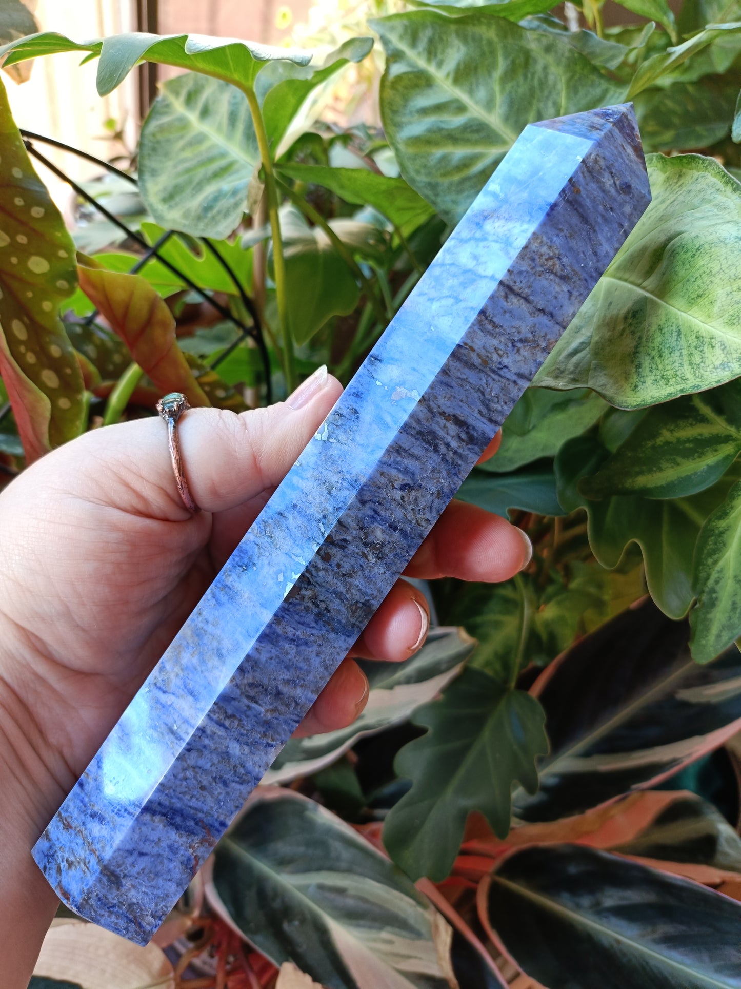 'Denim' Sodalite Tower - 550g