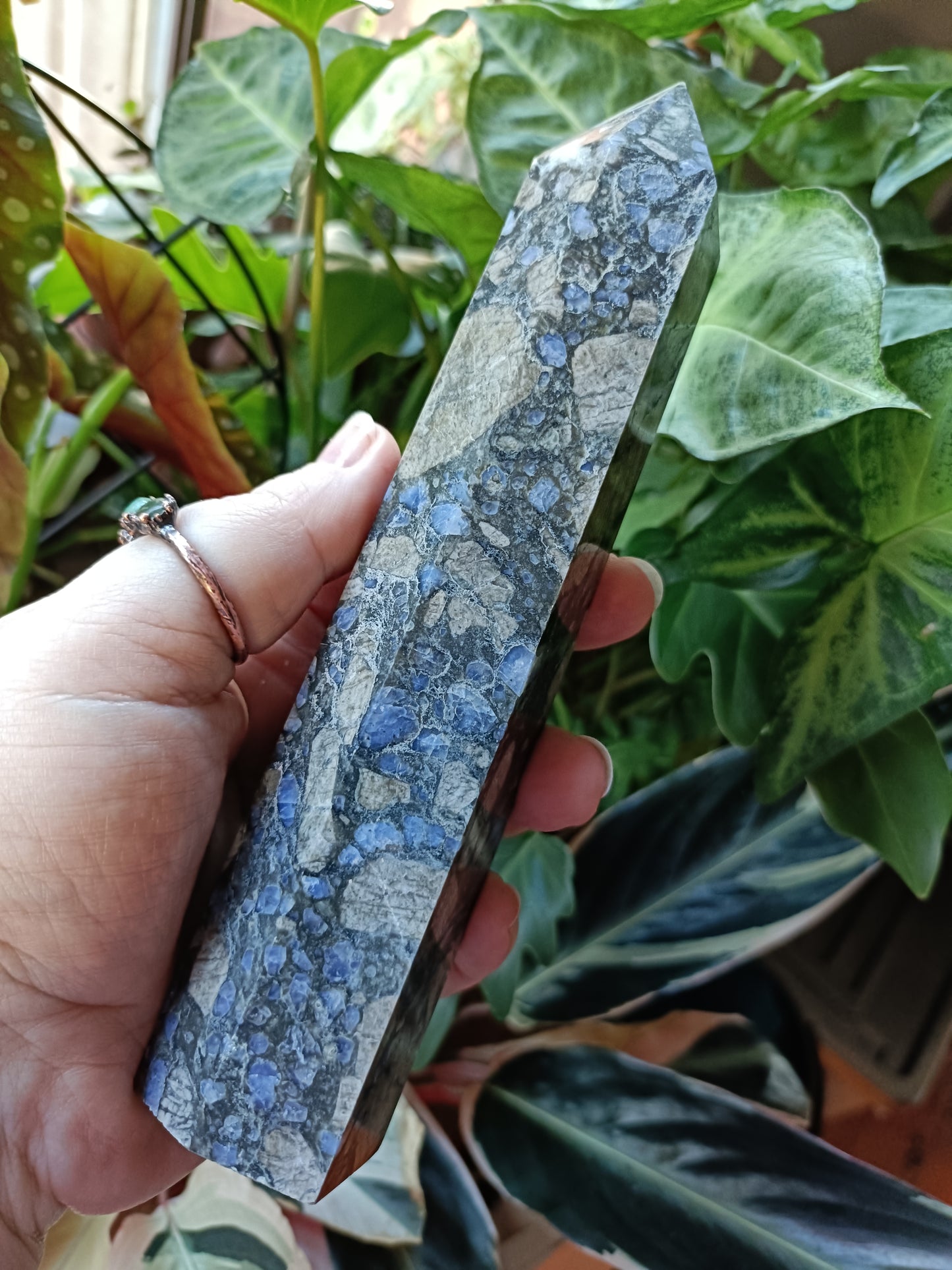 Que Sera / Galaxy Rhyolite Tower - 480g