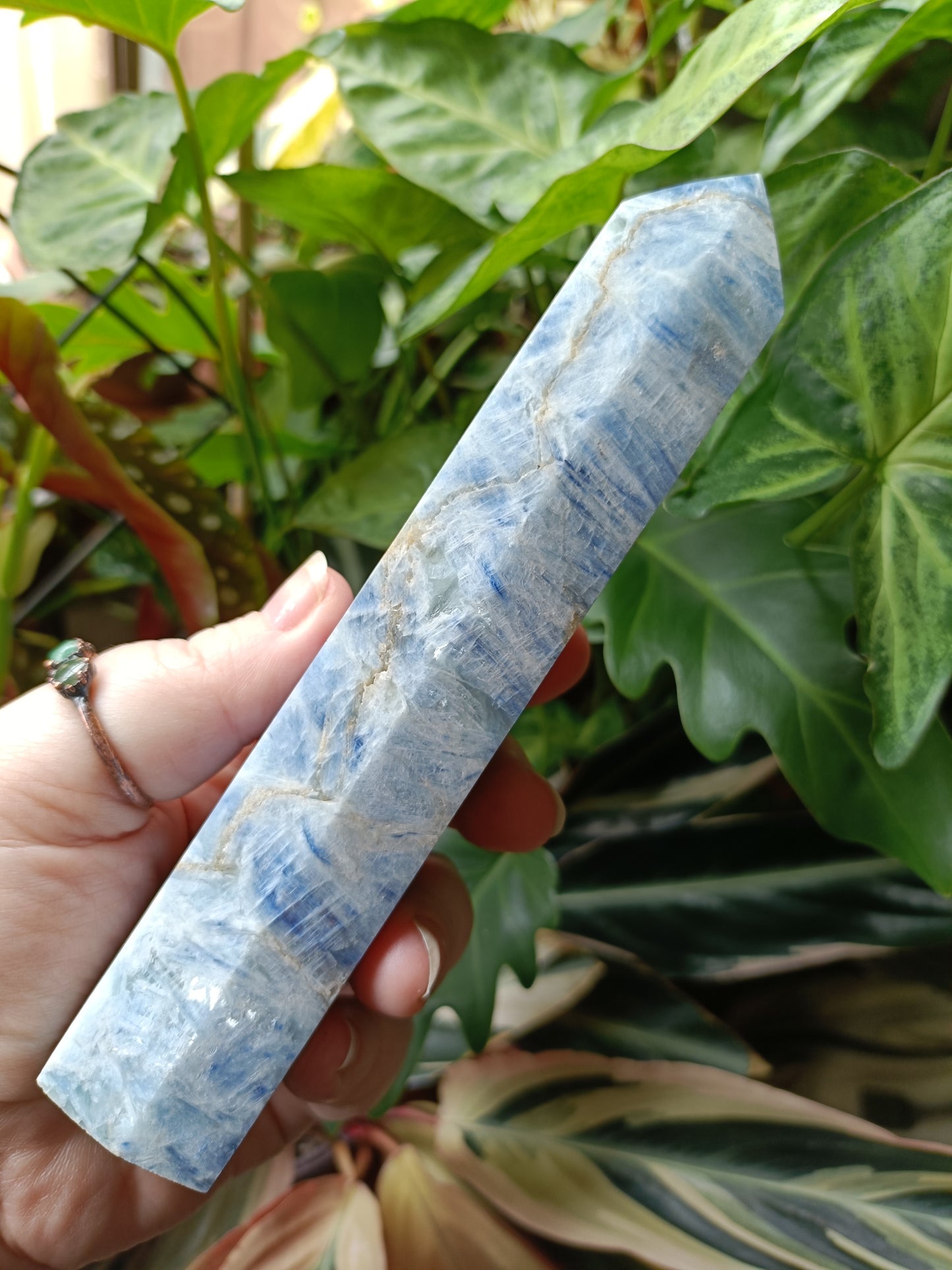 Blue Kyanite Tower - 523g (B Grade)