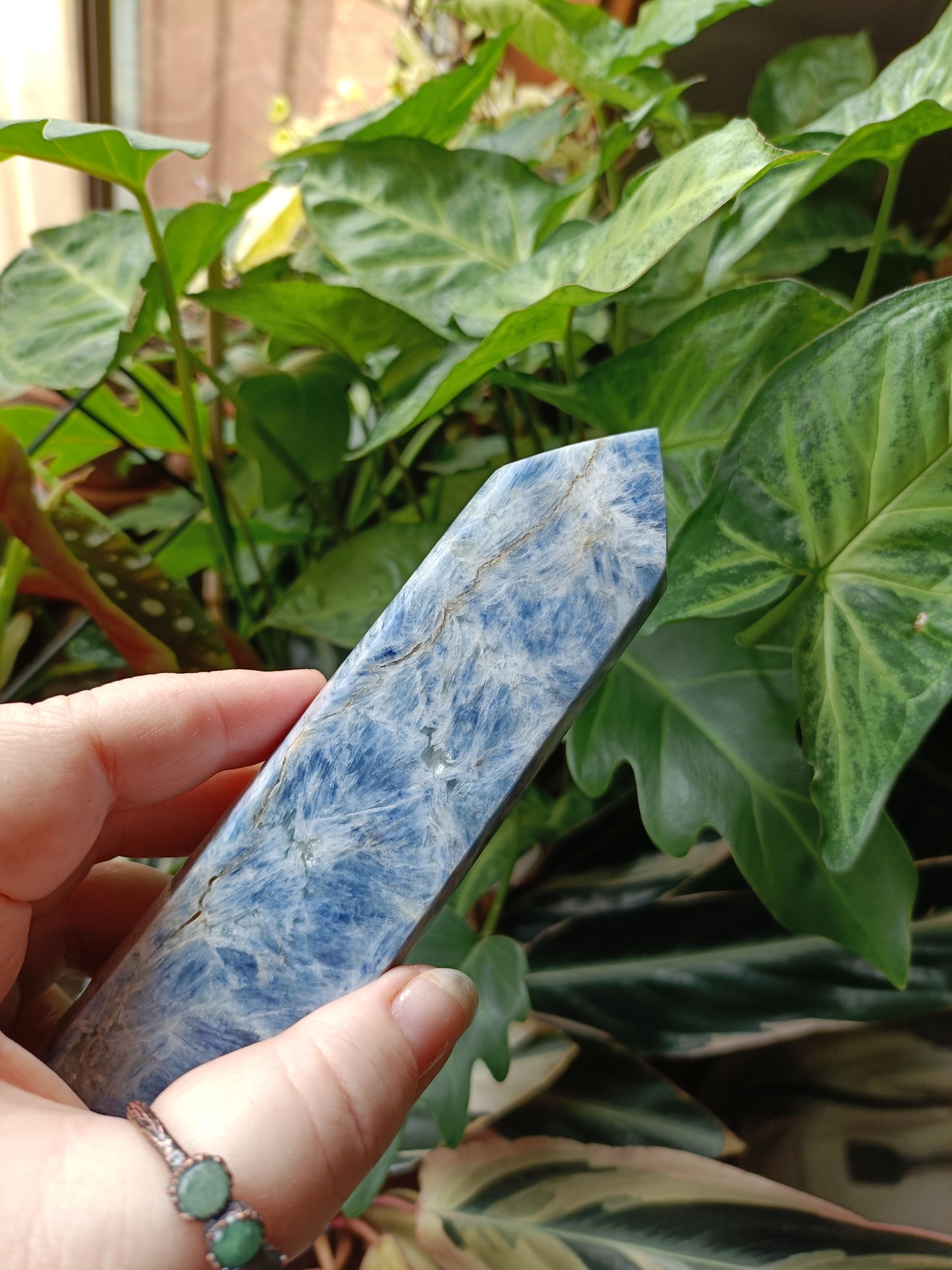 Blue Kyanite Tower - 523g (B Grade)