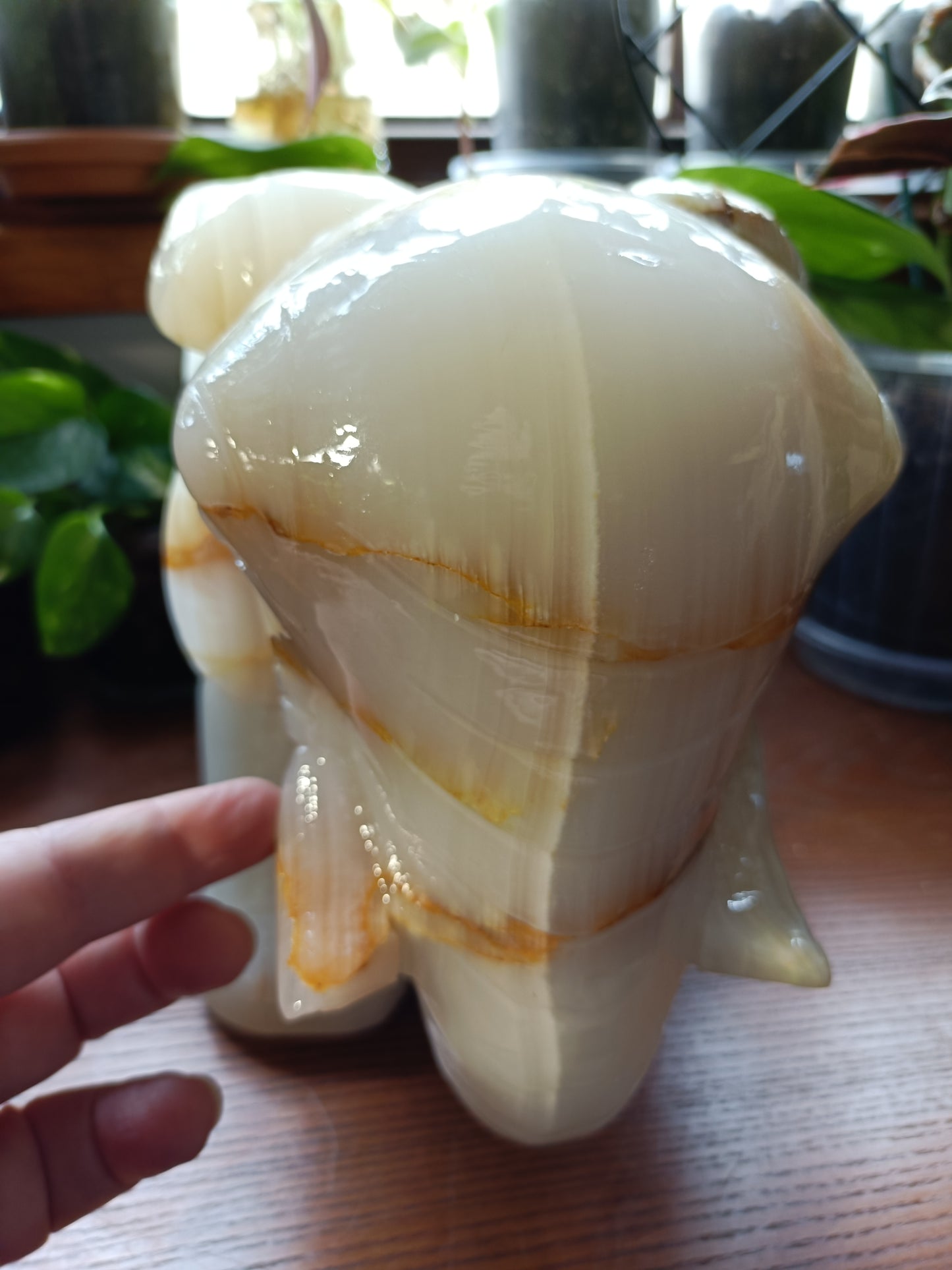 Banded Calcite Elephant - 12.6kg