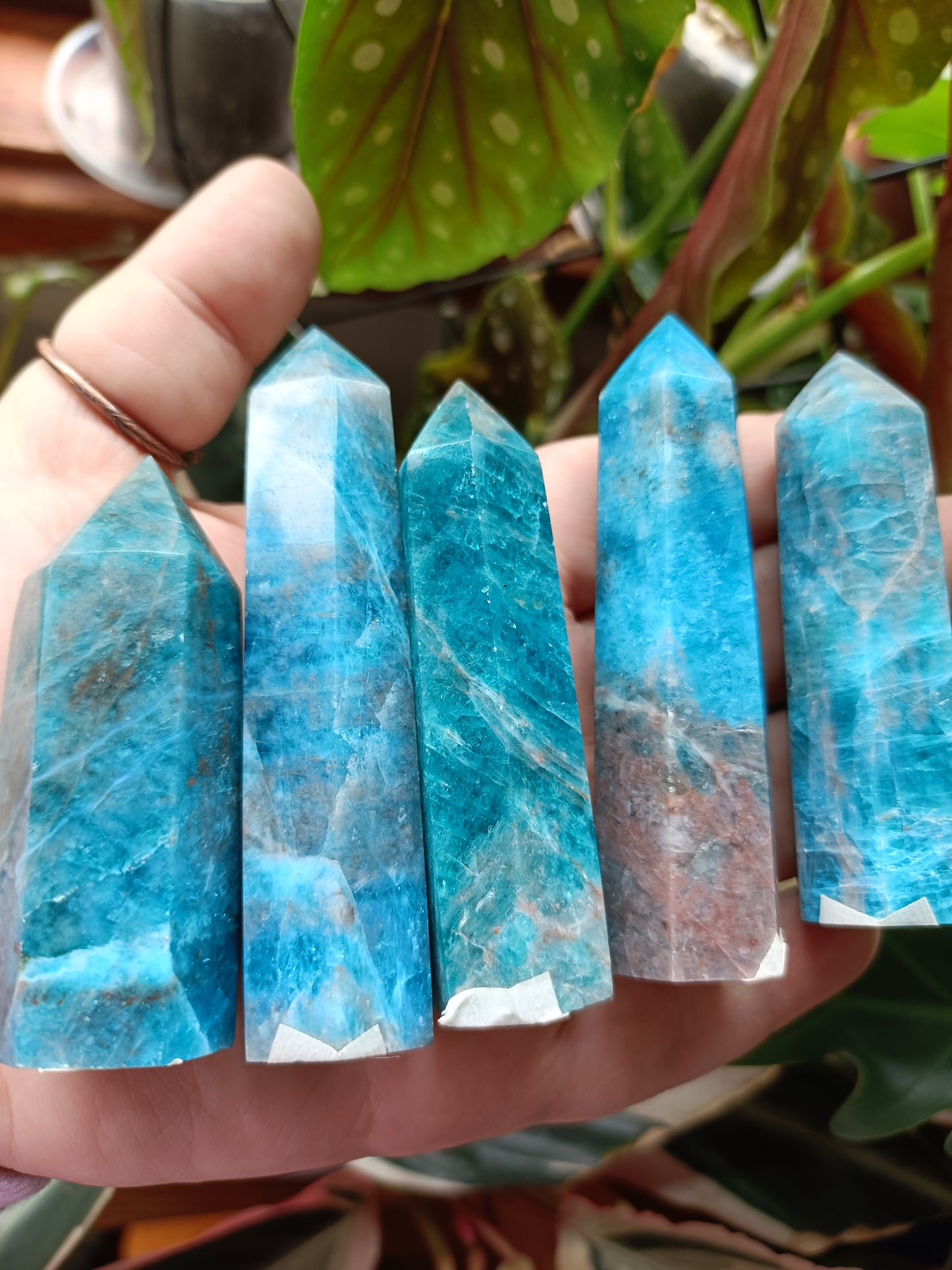 Blue Apatite Tower - 55-65g