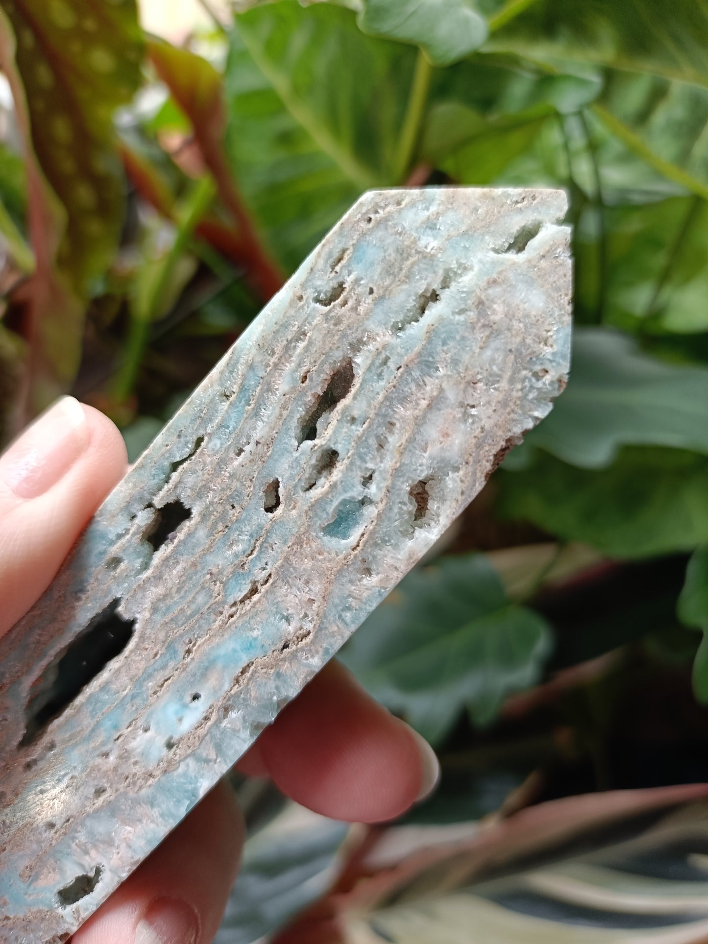 Blue Aragonite Tower - 159g