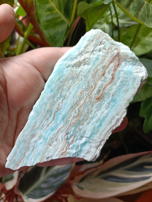 Blue Aragonite Slab - 166g