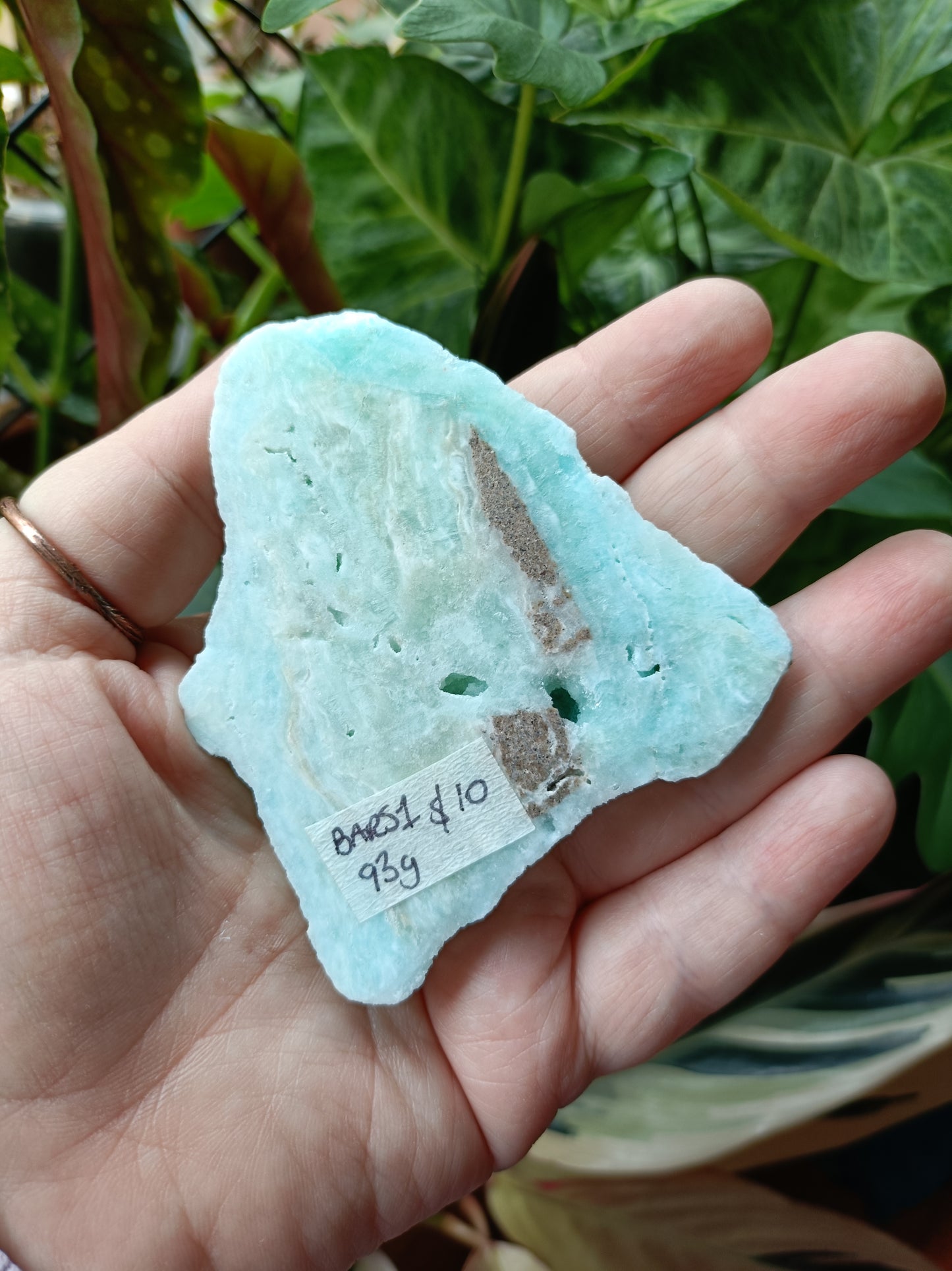 Blue Aragonite Slab - 93g